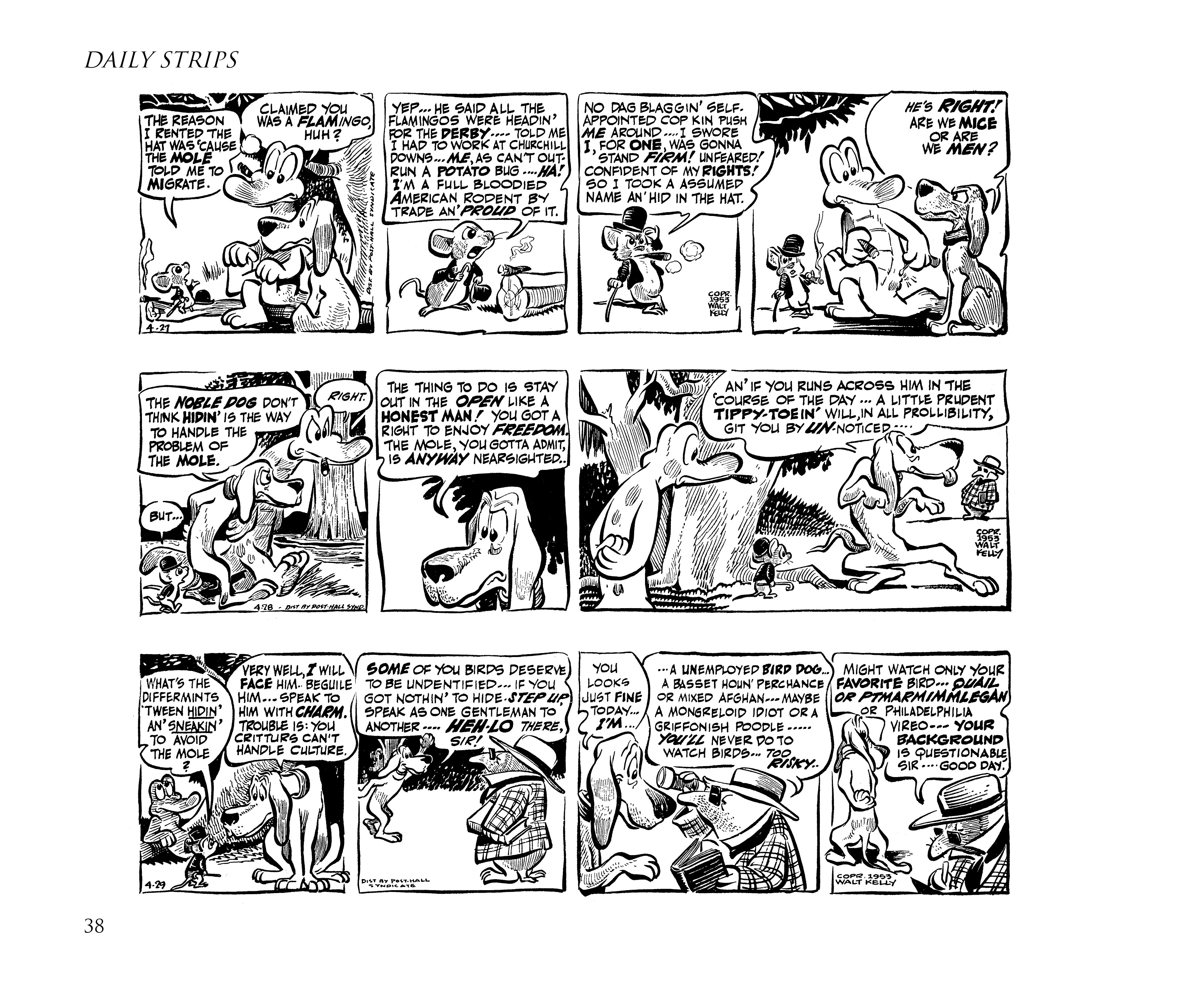 Read online Pogo by Walt Kelly: The Complete Syndicated Comic Strips comic -  Issue # TPB 3 (Part 1) - 50