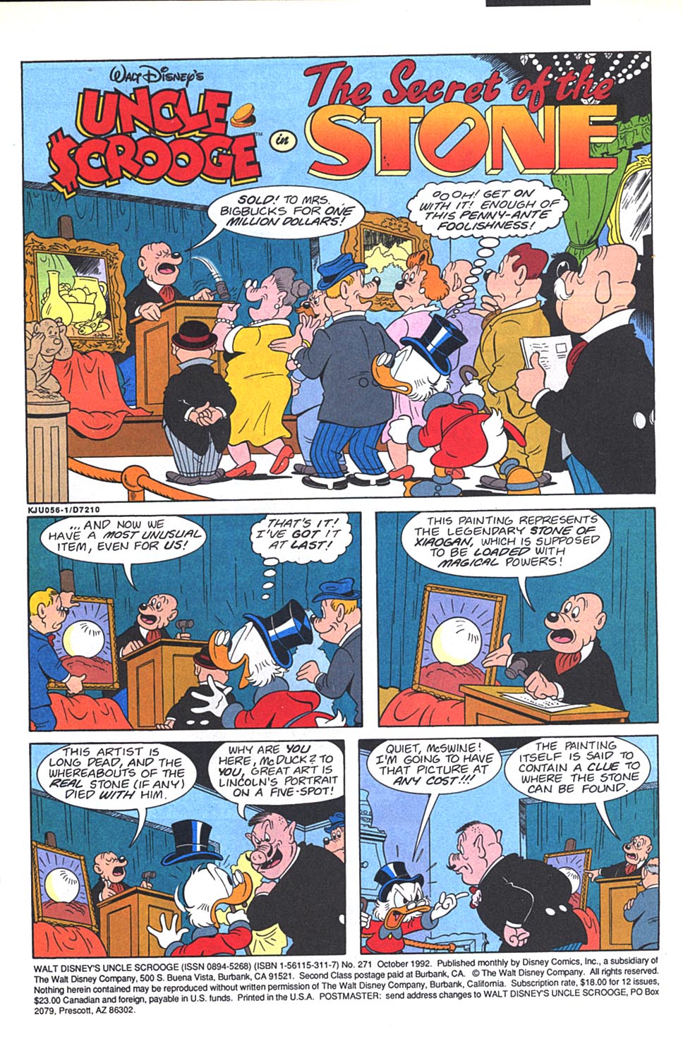 Read online Uncle Scrooge (1953) comic -  Issue #271 - 2