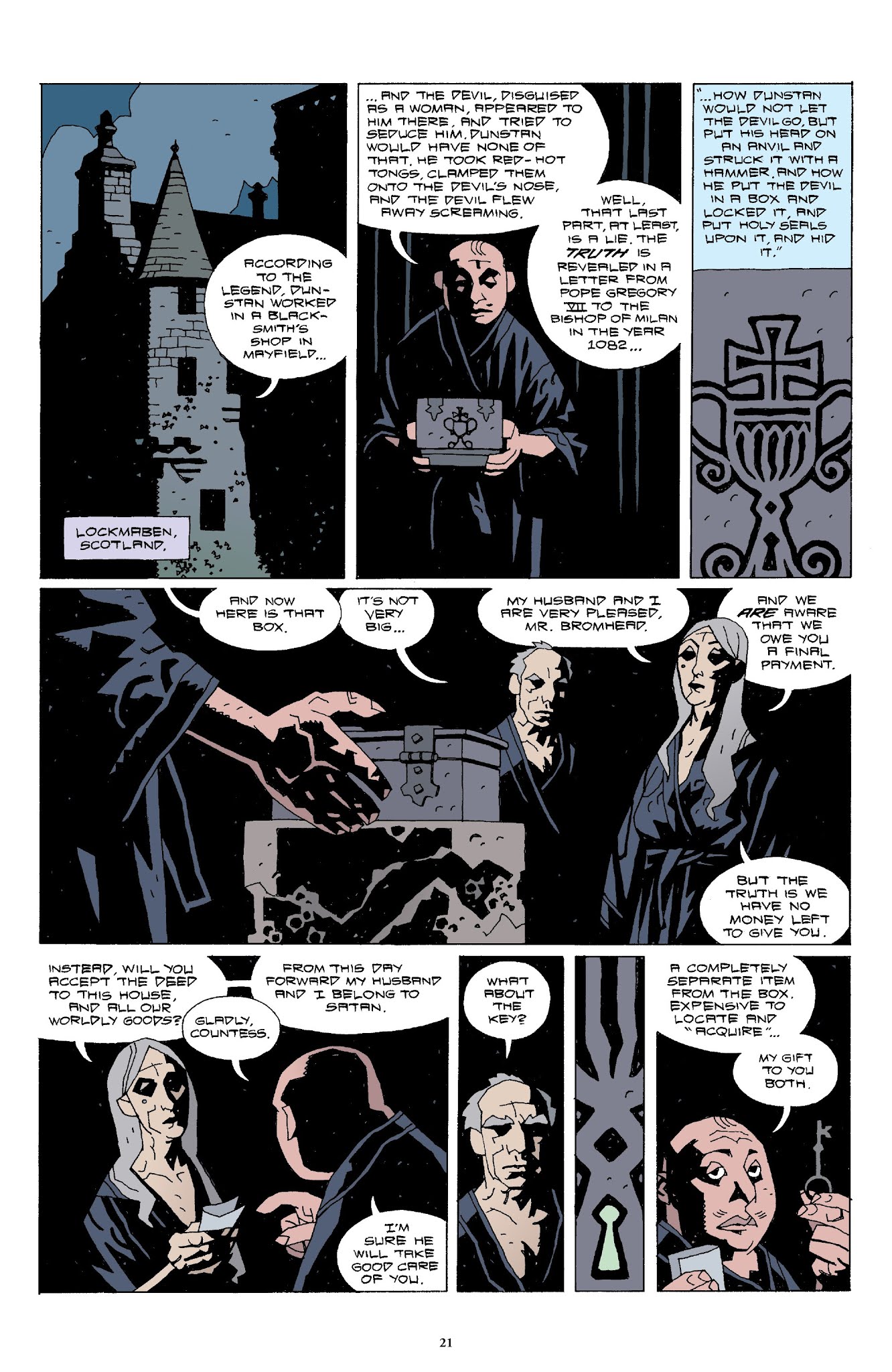 Read online Hellboy Omnibus comic -  Issue # TPB 2 (Part 1) - 22