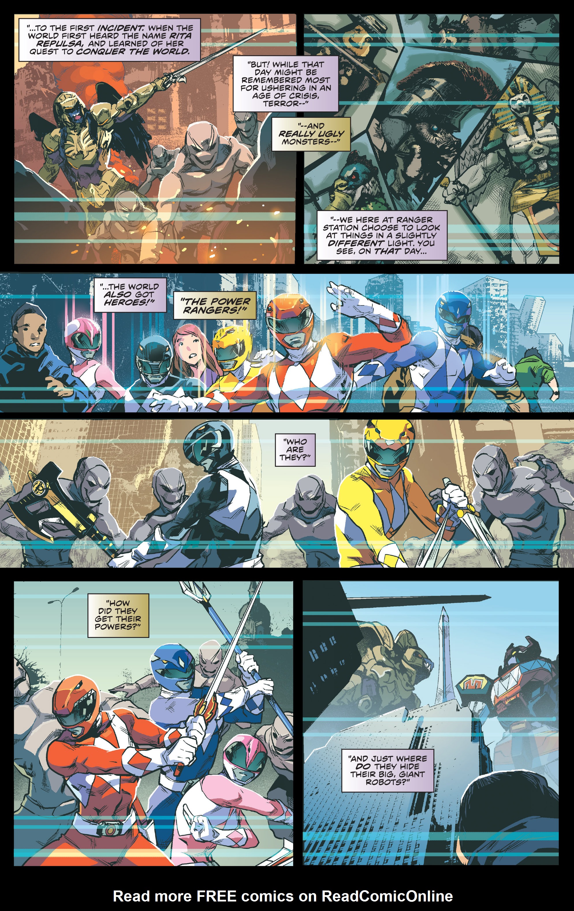 Read online Saban's Power Rangers: Aftershock comic -  Issue # Full - 79