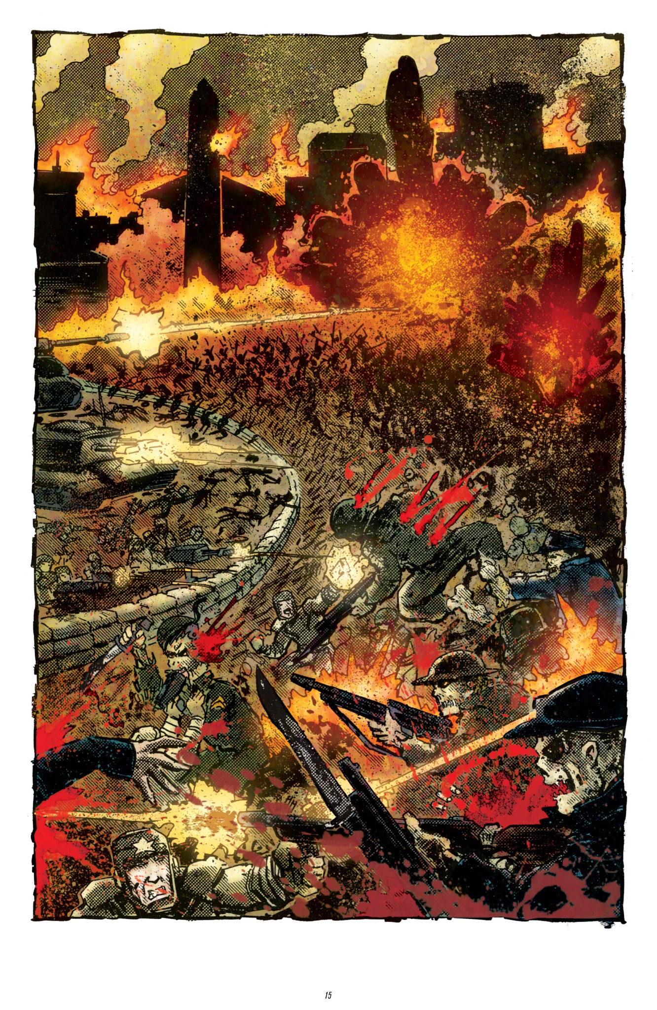 Read online Zombie War comic -  Issue #1 - 16