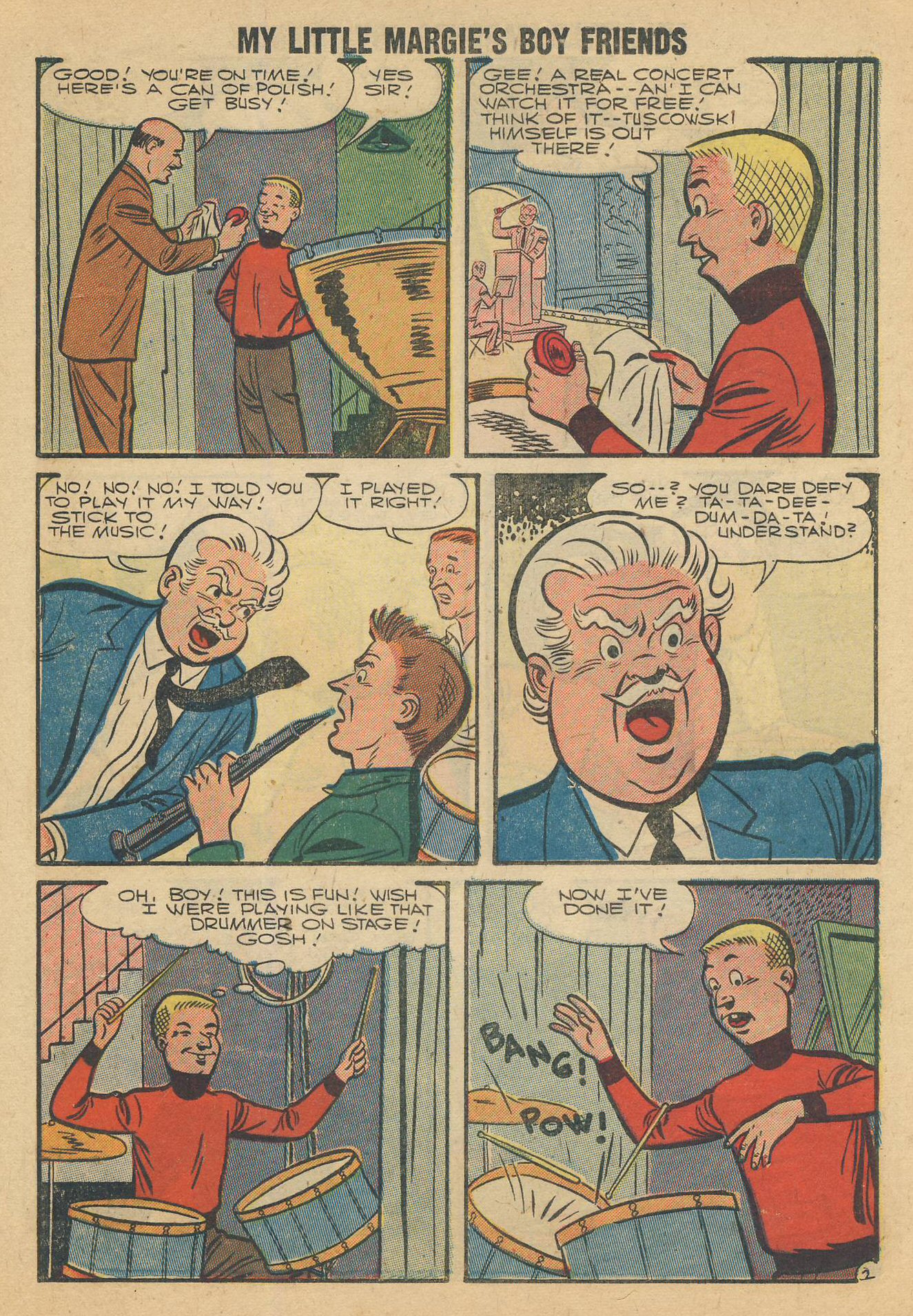 Read online My Little Margie's Boy Friends comic -  Issue #8 - 19