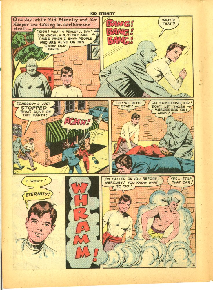 Read online Kid Eternity (1946) comic -  Issue #9 - 4