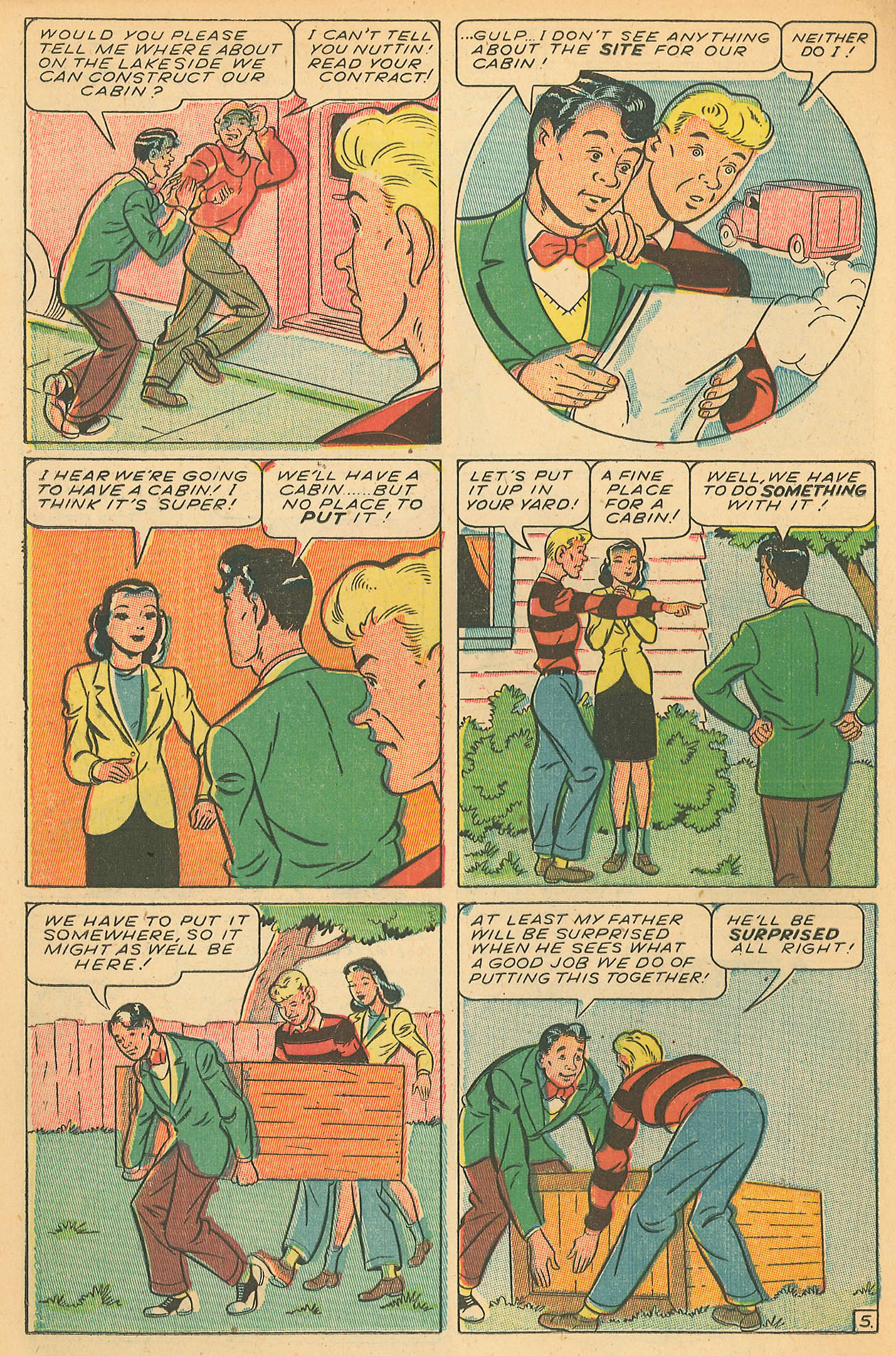 Read online Willie Comics (1946) comic -  Issue #6 - 36
