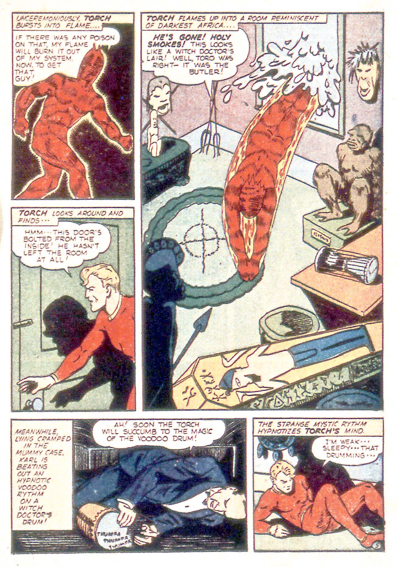 Read online Captain America Comics comic -  Issue #28 - 31
