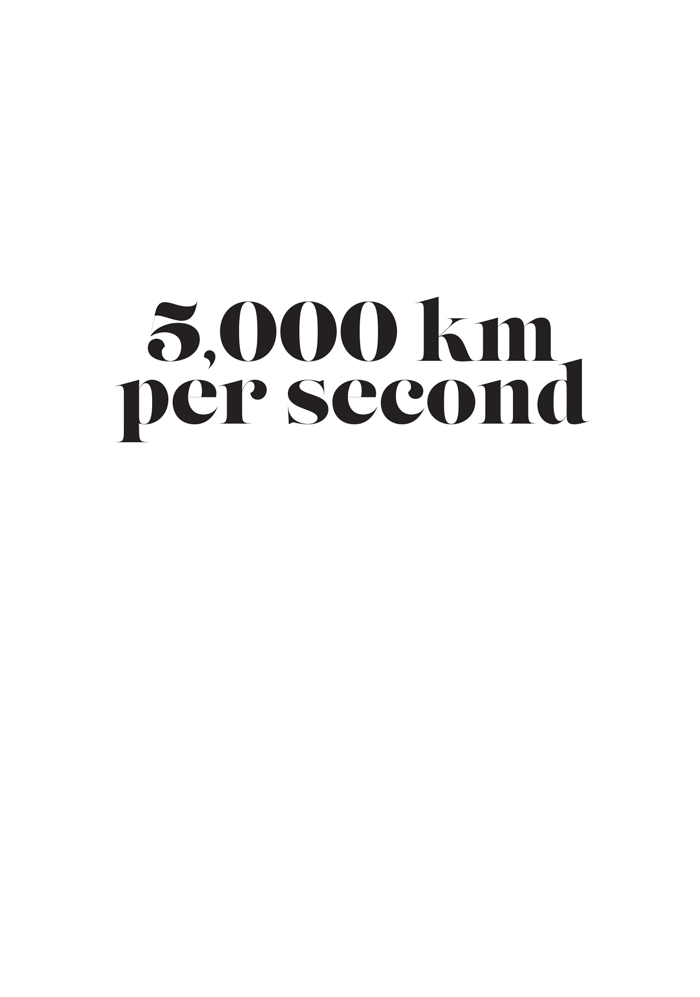 Read online 5,000 km Per Second comic -  Issue # TPB - 2