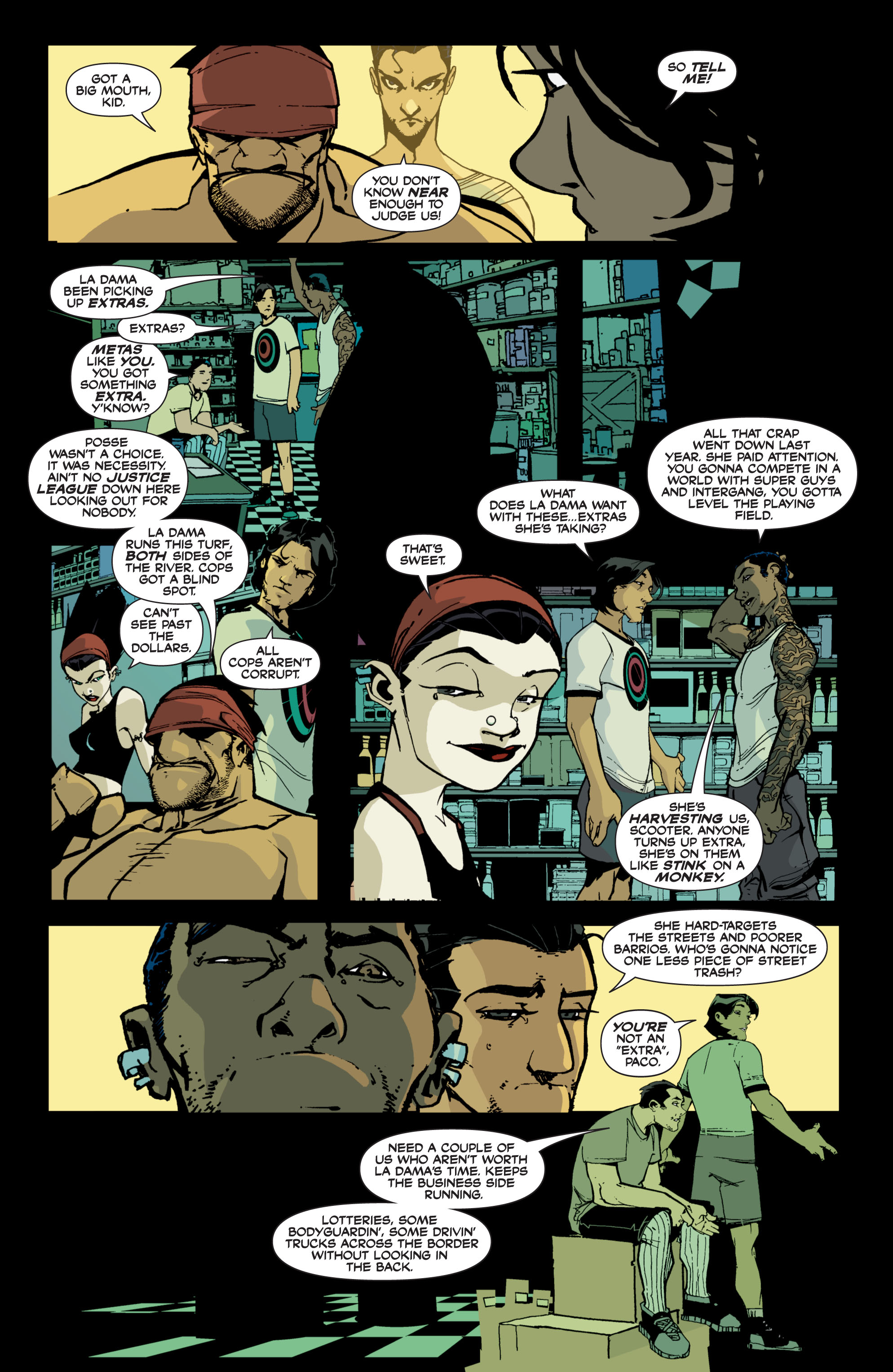 Read online Blue Beetle (2006) comic -  Issue #5 - 12