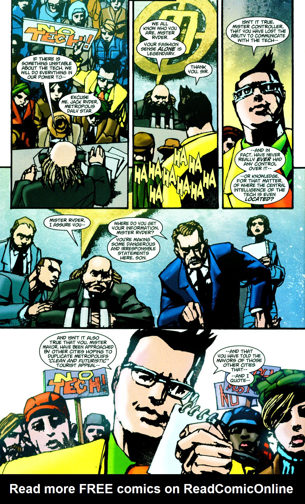 Read online Superman: Metropolis comic -  Issue #6 - 8