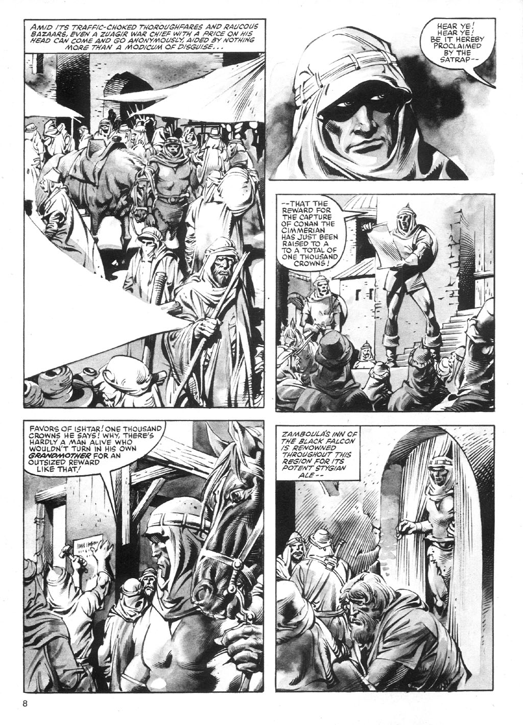 Read online The Savage Sword Of Conan comic -  Issue #88 - 8