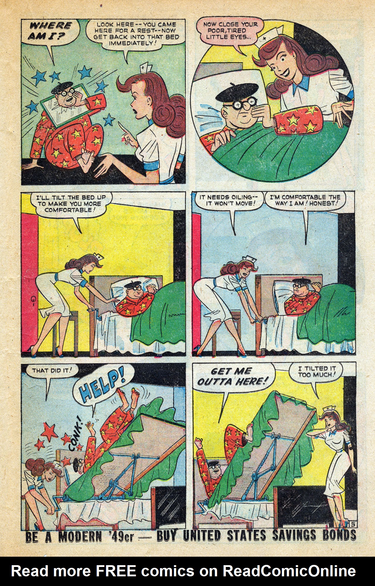 Read online Nellie The Nurse (1945) comic -  Issue #20 - 31