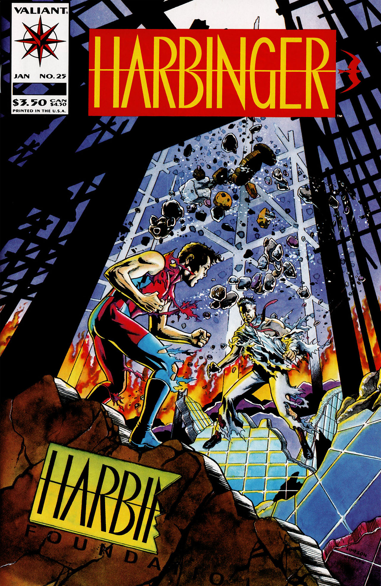 Read online Harbinger (1992) comic -  Issue #25 - 1