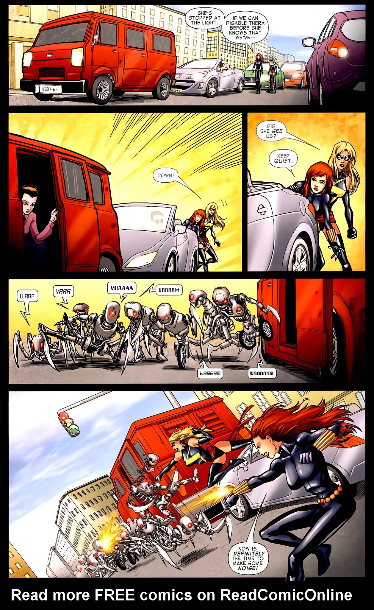 Read online Black Widow & The Marvel Girls comic -  Issue #3 - 20