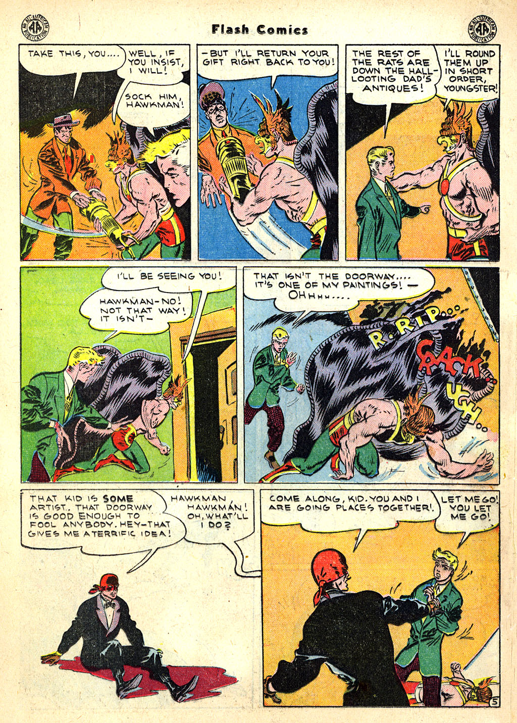 Read online Flash Comics comic -  Issue #67 - 28