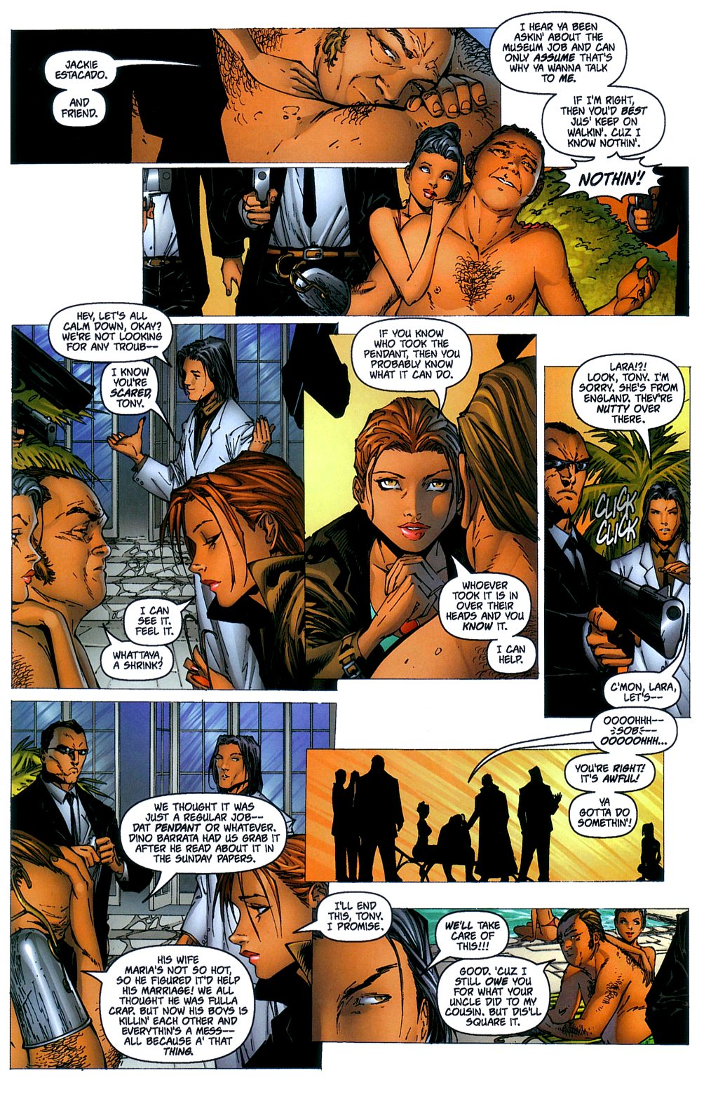 Read online The Darkness and Tomb Raider comic -  Issue # Full - 23