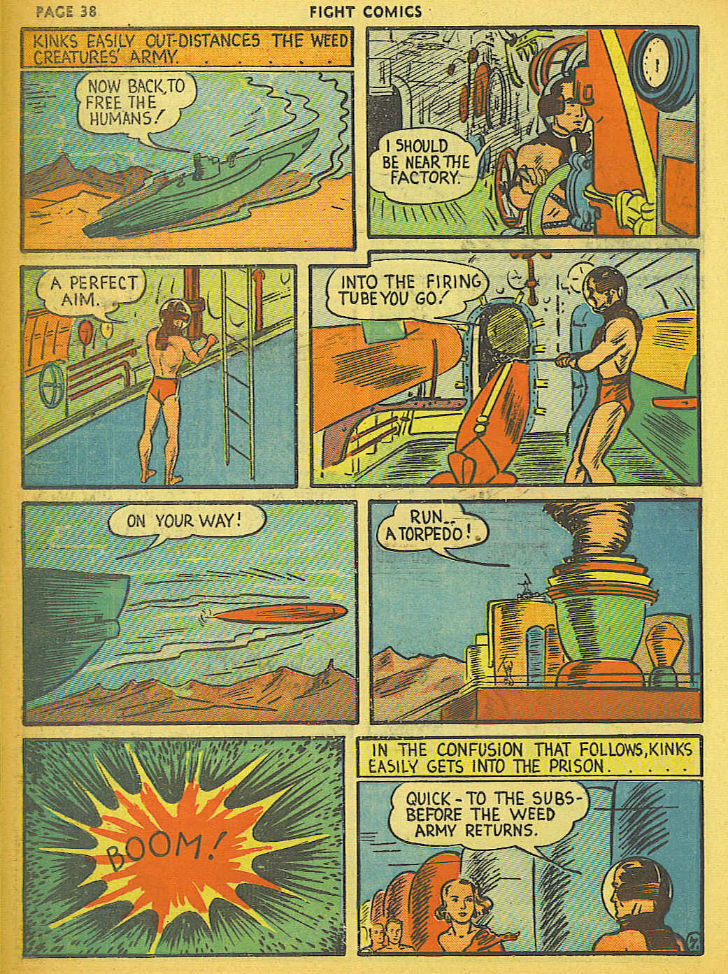 Read online Fight Comics comic -  Issue #2 - 40