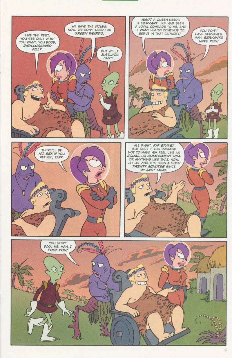 Read online Futurama Comics comic -  Issue #4 - 16