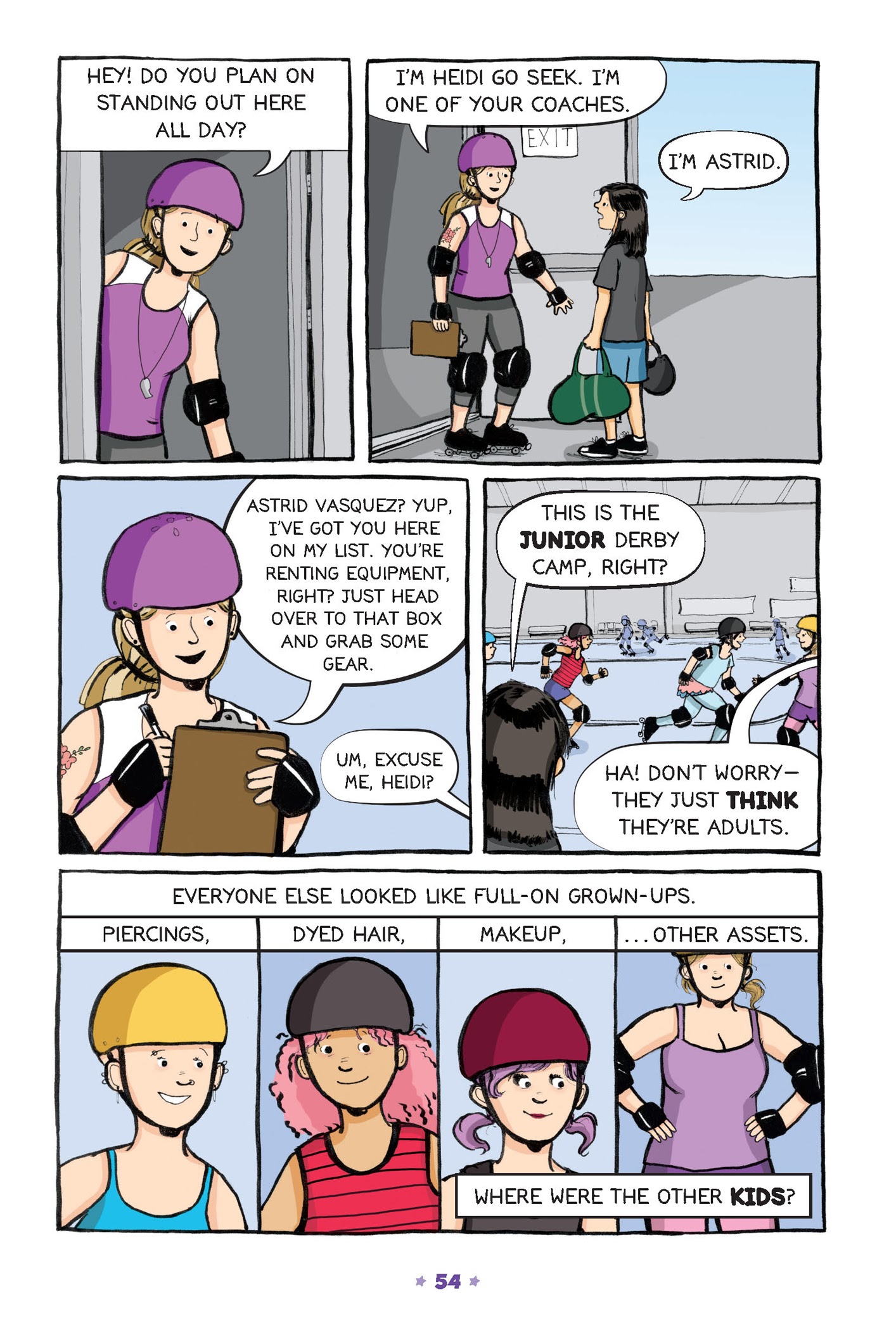 Read online Roller Girl comic -  Issue # TPB (Part 1) - 51