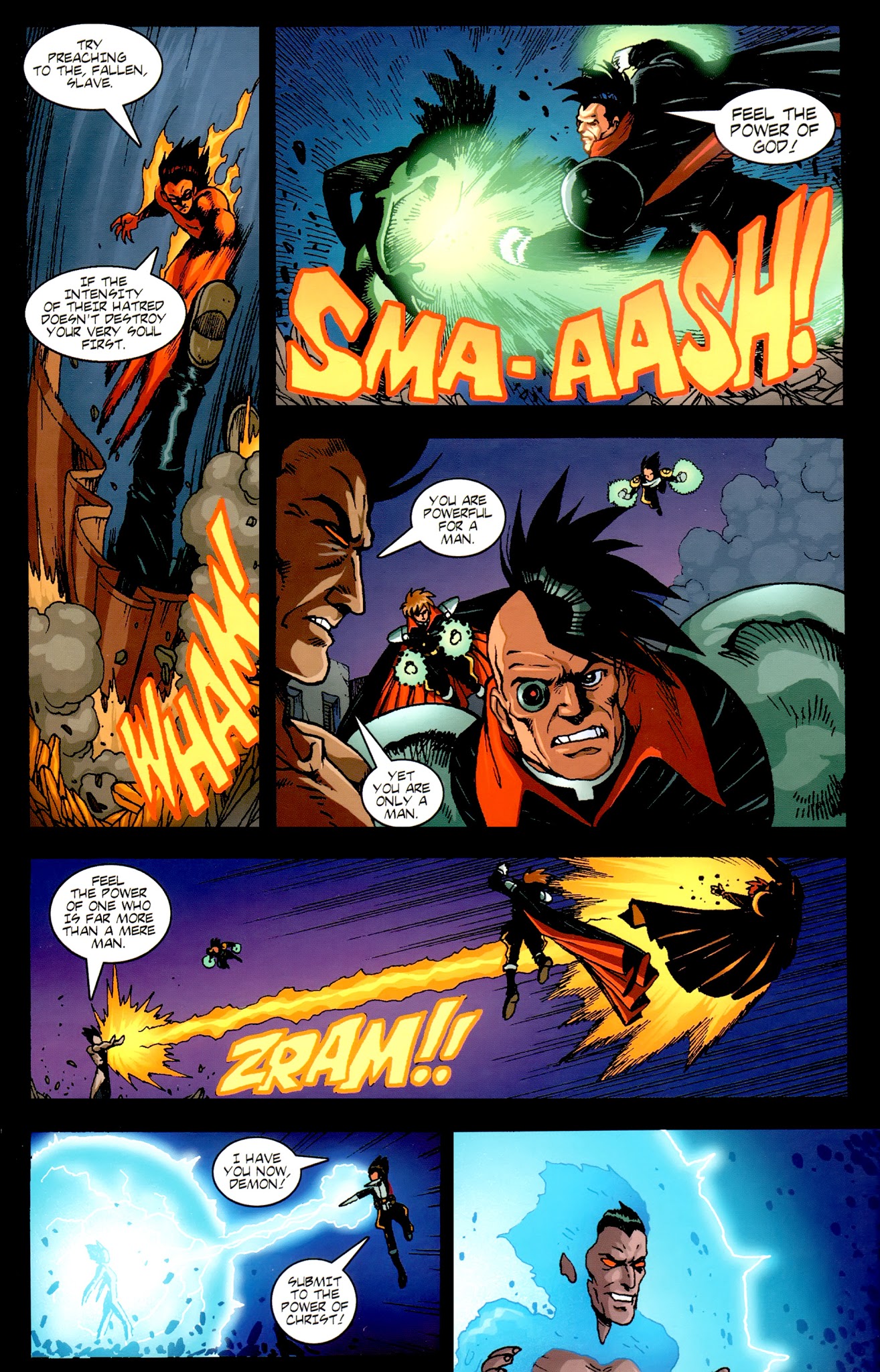 Read online Warrior Nun Areala (1999) comic -  Issue #4 - 8