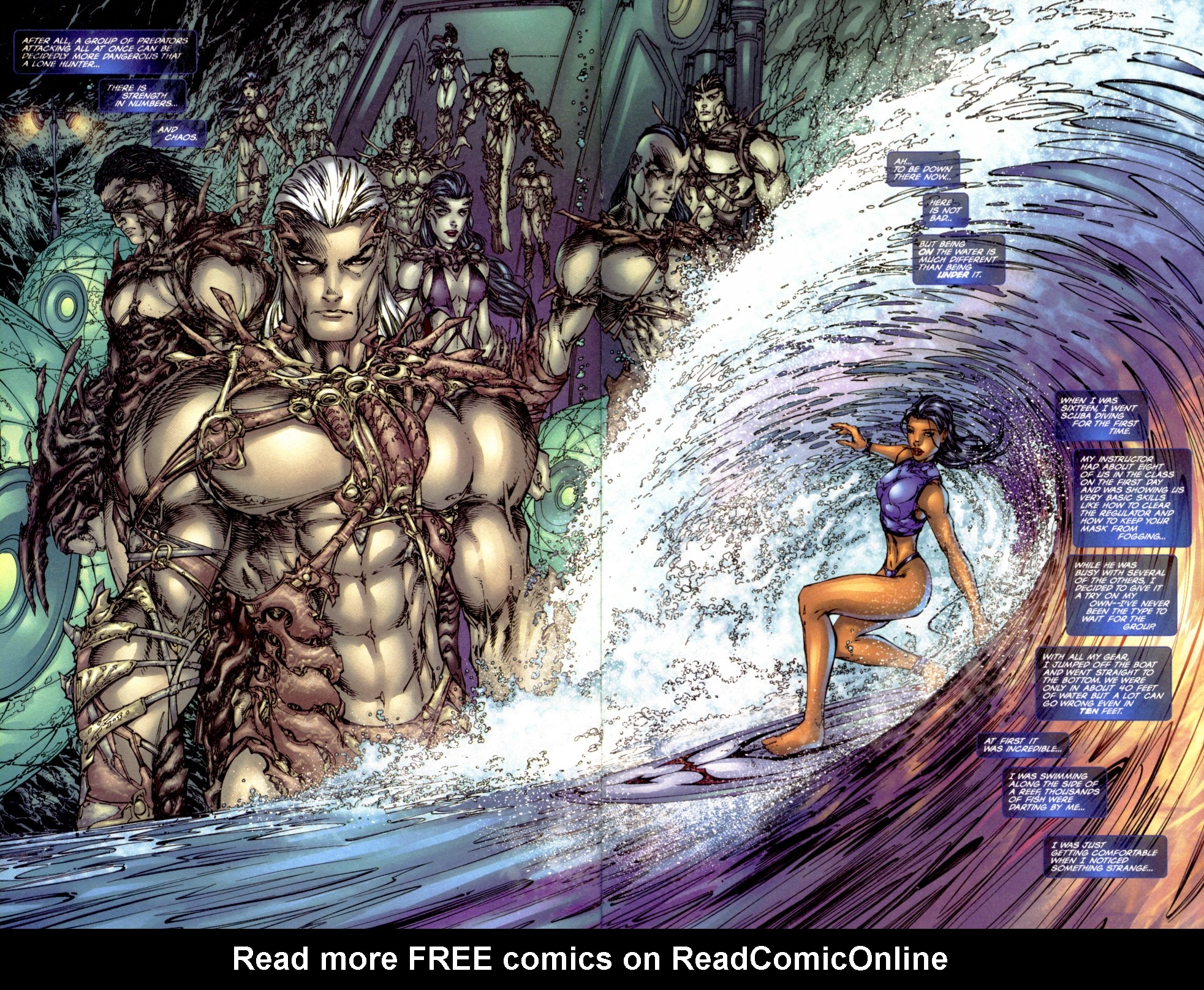 Read online Fathom (1998) comic -  Issue #0 - 8