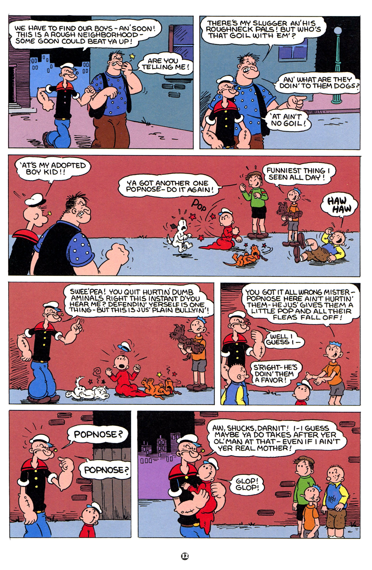 Read online Popeye (2012) comic -  Issue #5 - 14