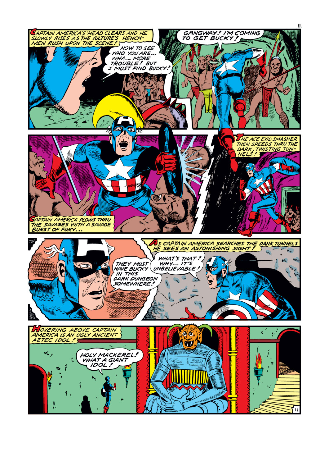Read online Captain America Comics comic -  Issue #14 - 13