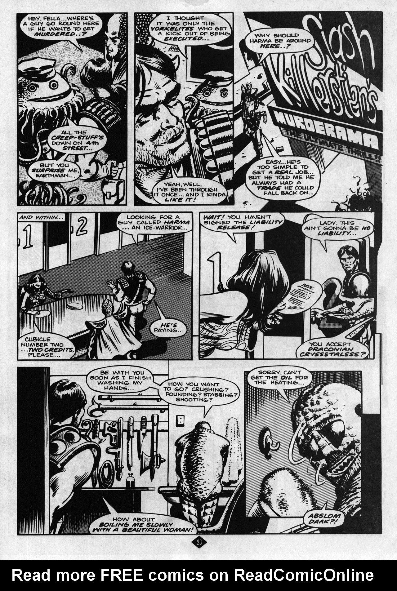 Read online Captain Britain (1985) comic -  Issue #9 - 23