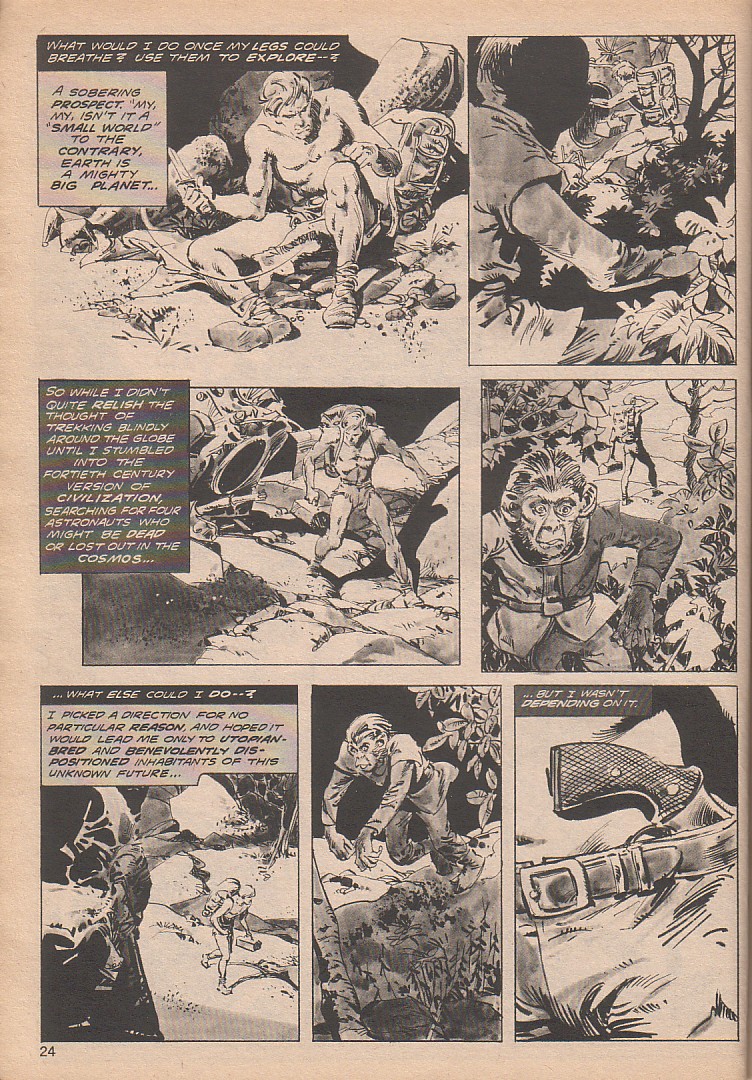Read online Planet of the Apes comic -  Issue #9 - 24