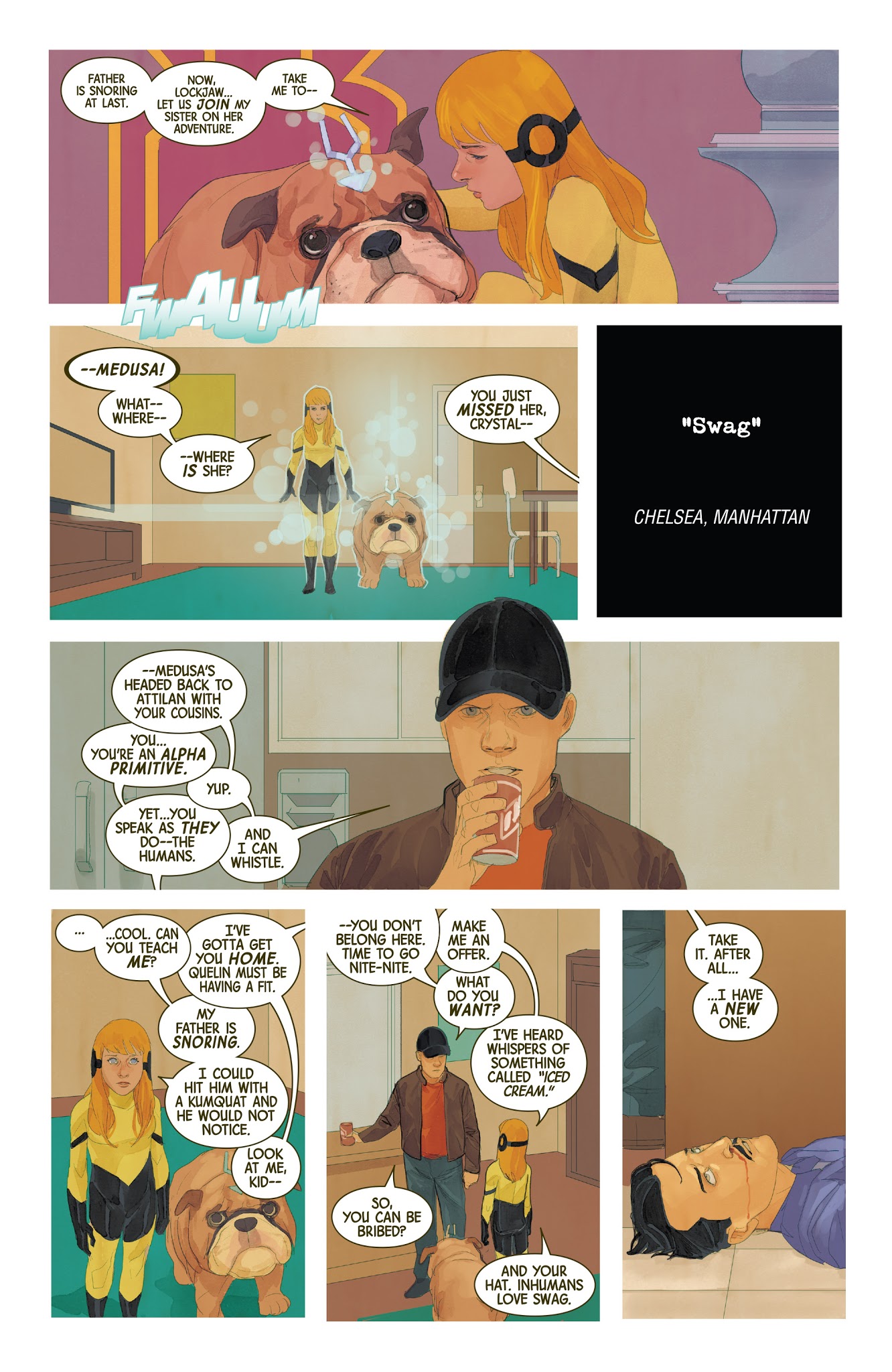 Read online Inhumans: Once And Future Kings comic -  Issue #4 - 17