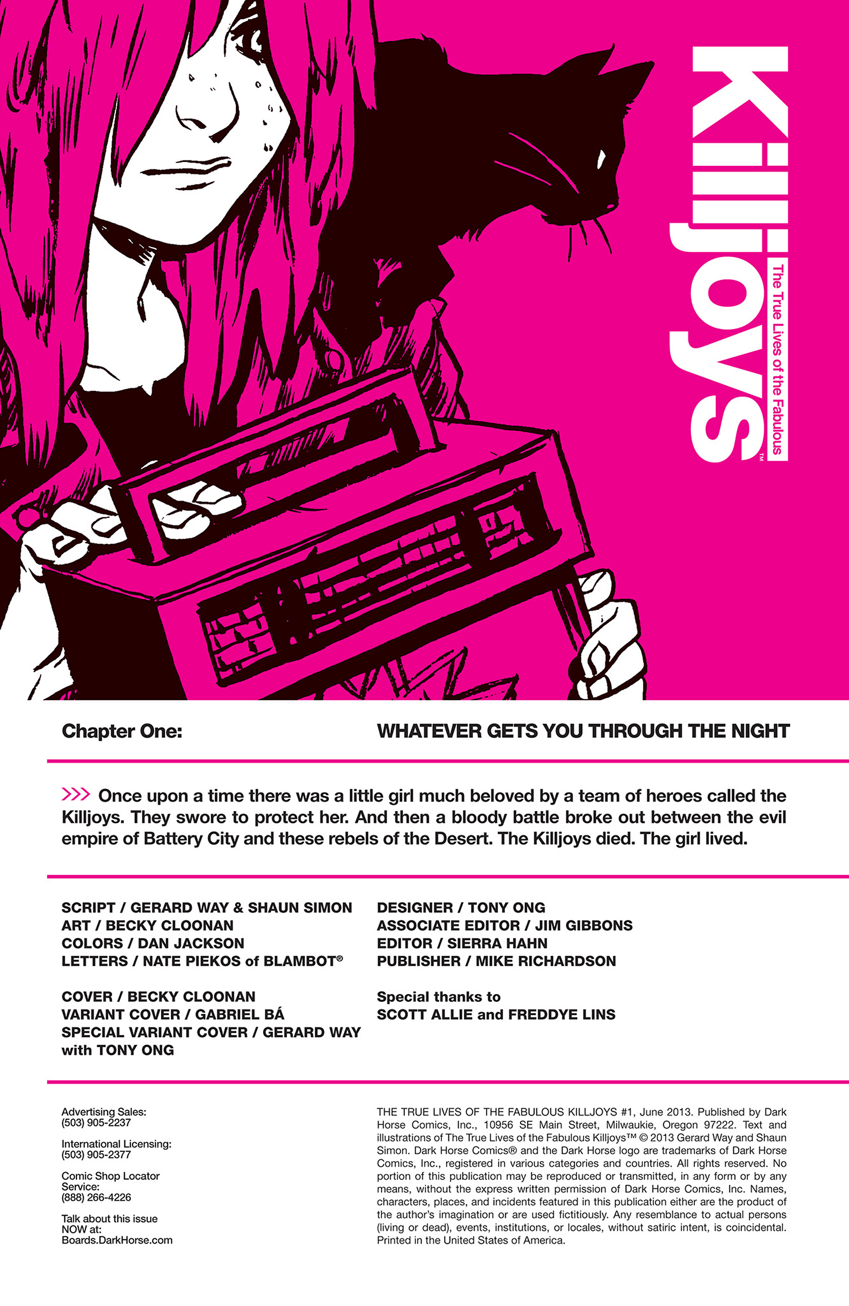 Read online The True Lives Of The Fabulous Killjoys comic -  Issue #1 - 2