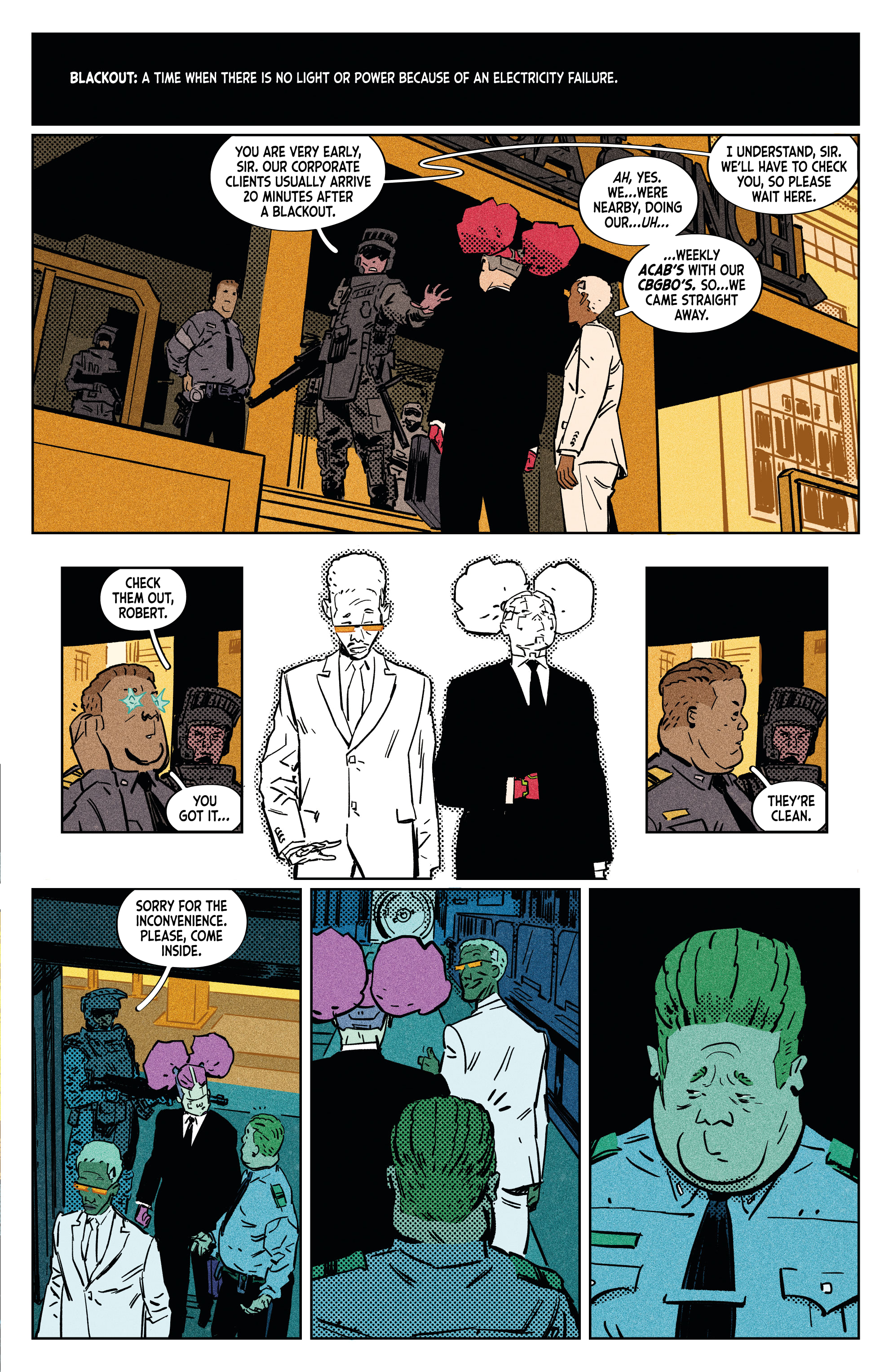 Read online Cyberpunk 2077: Blackout comic -  Issue #3 - 11