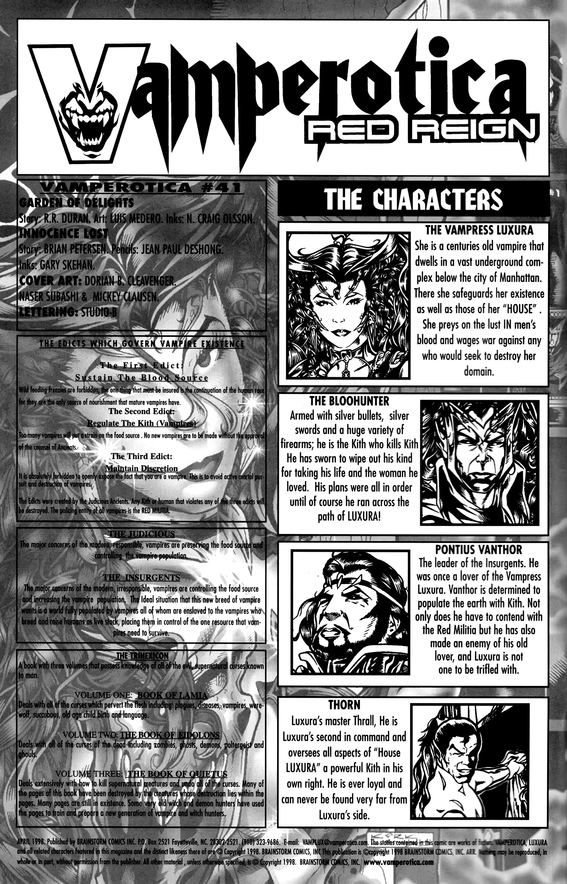 Read online Vamperotica comic -  Issue #41 - 3