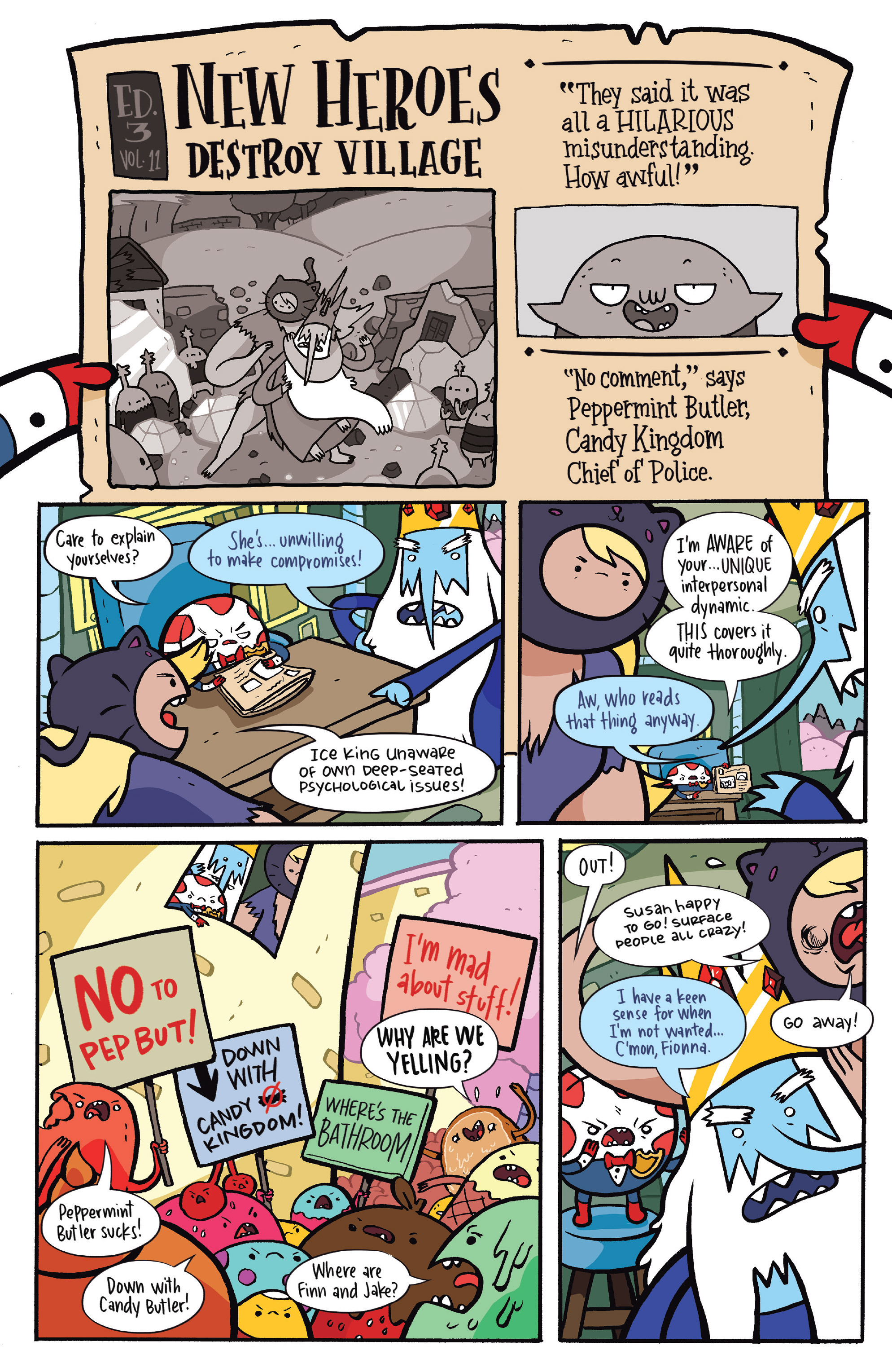 Read online Adventure Time: Candy Capers comic -  Issue #4 - 27