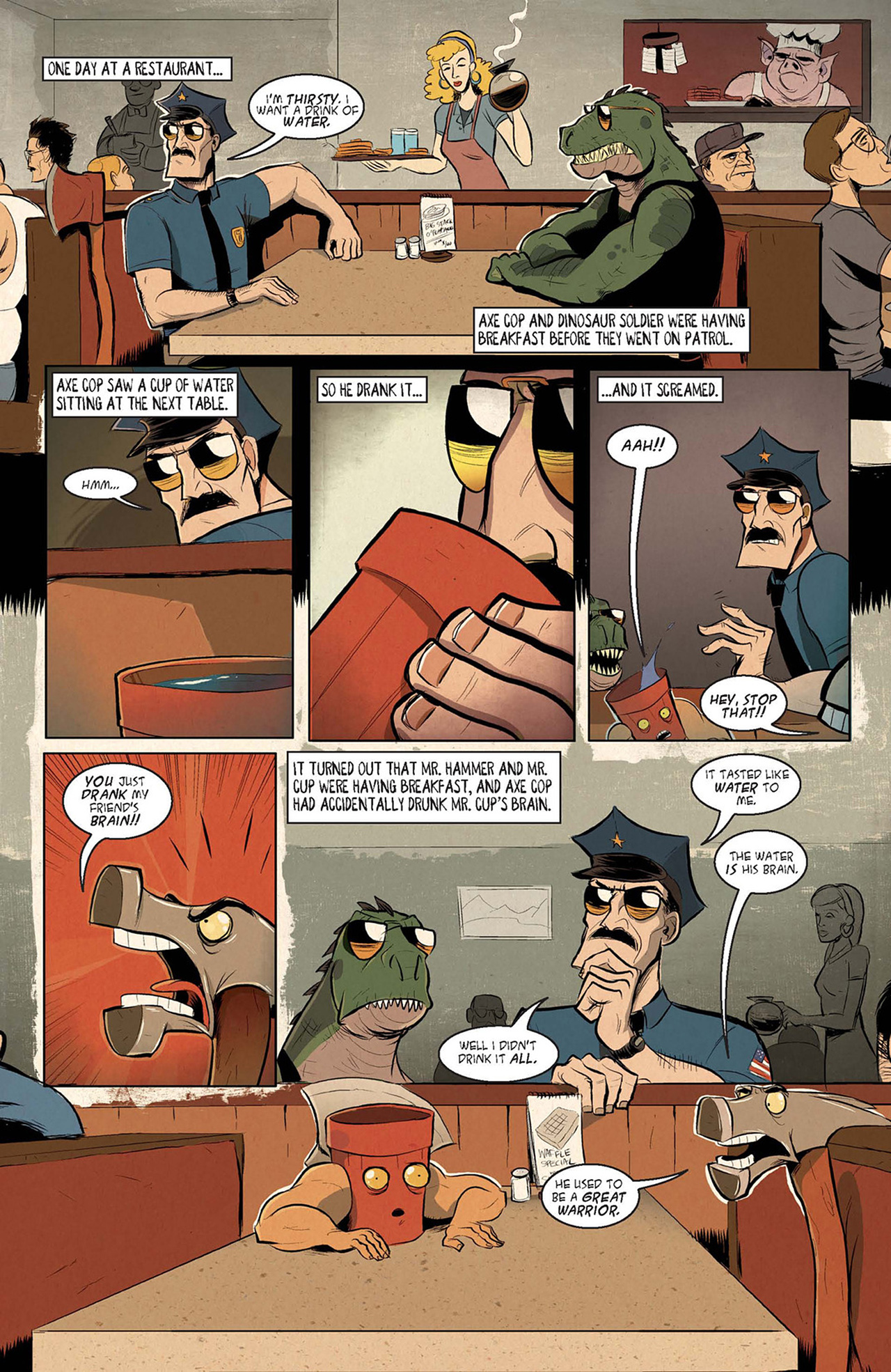 Read online Axe Cop comic -  Issue # TPB 2 - 9