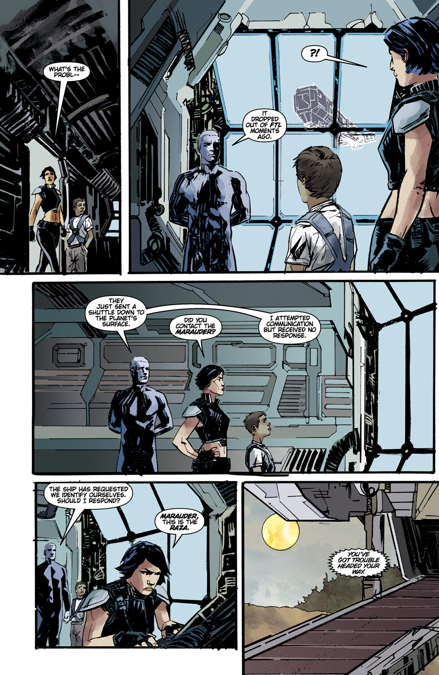 Read online Dark Matter comic -  Issue #3 - 8