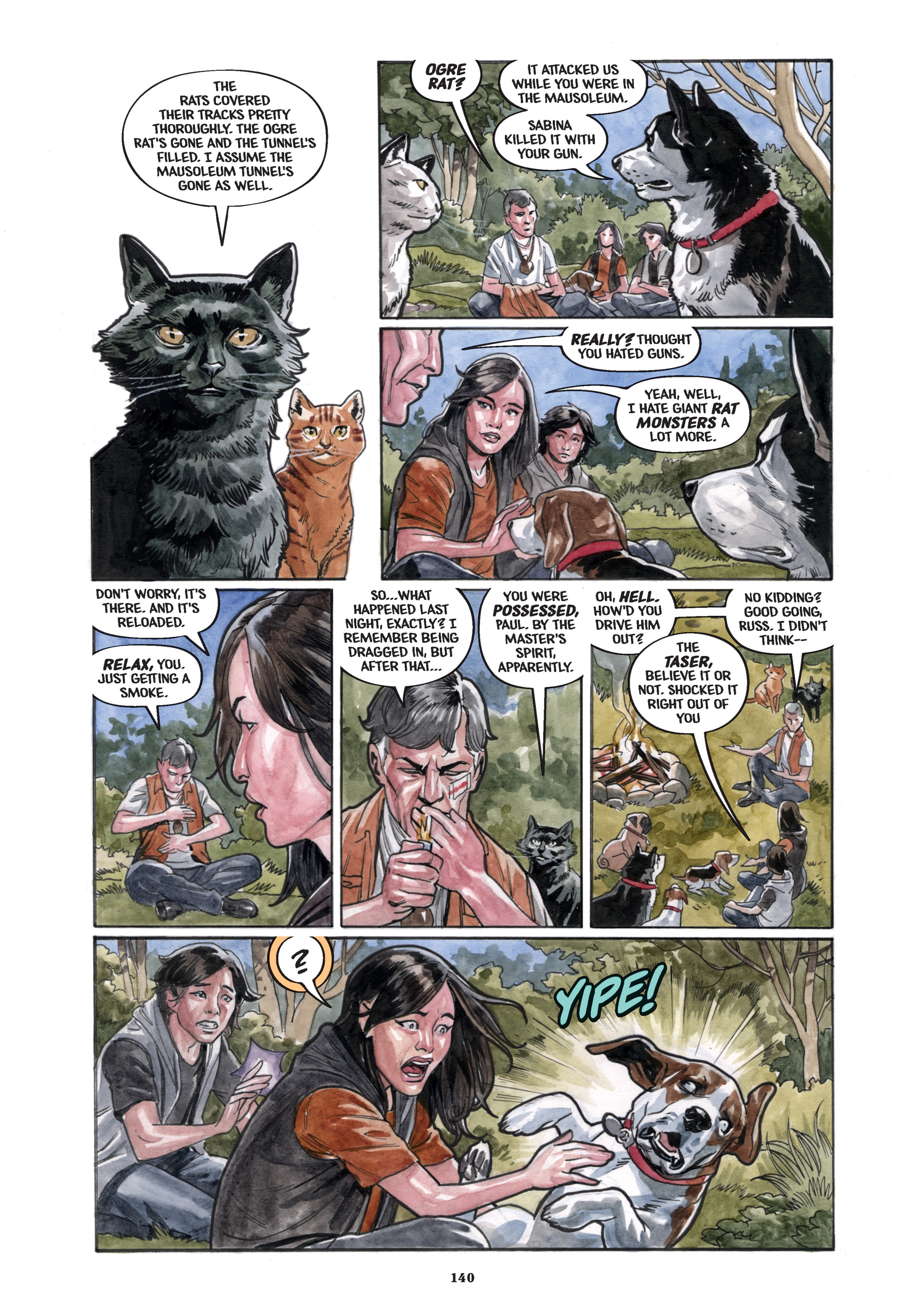 Read online Beasts of Burden: Neighborhood Watch (2019) comic -  Issue # TPB (Part 2) - 42