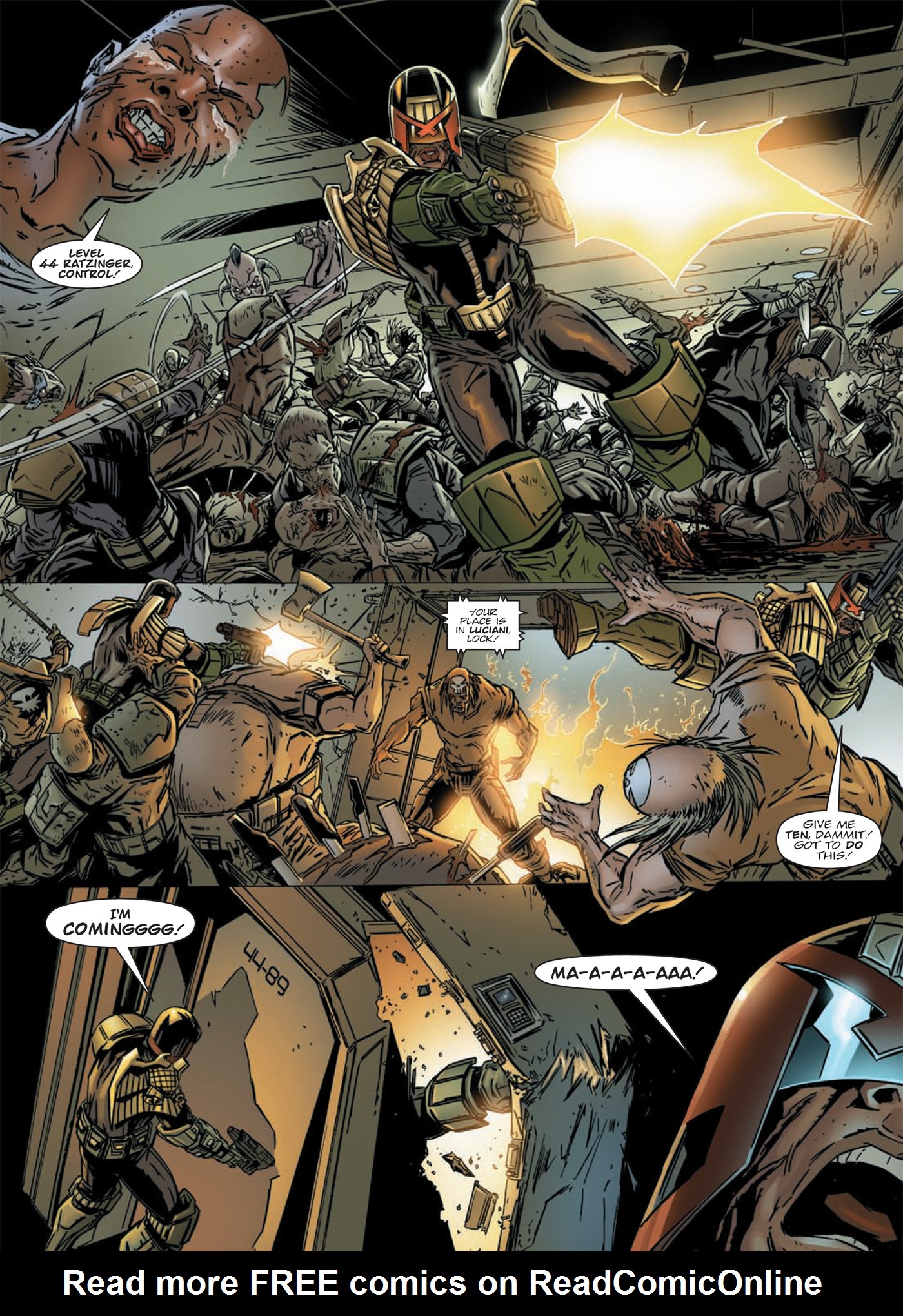 Read online Judge Dredd: Day of Chaos: Fallout comic -  Issue # TPB (Part 3) - 8