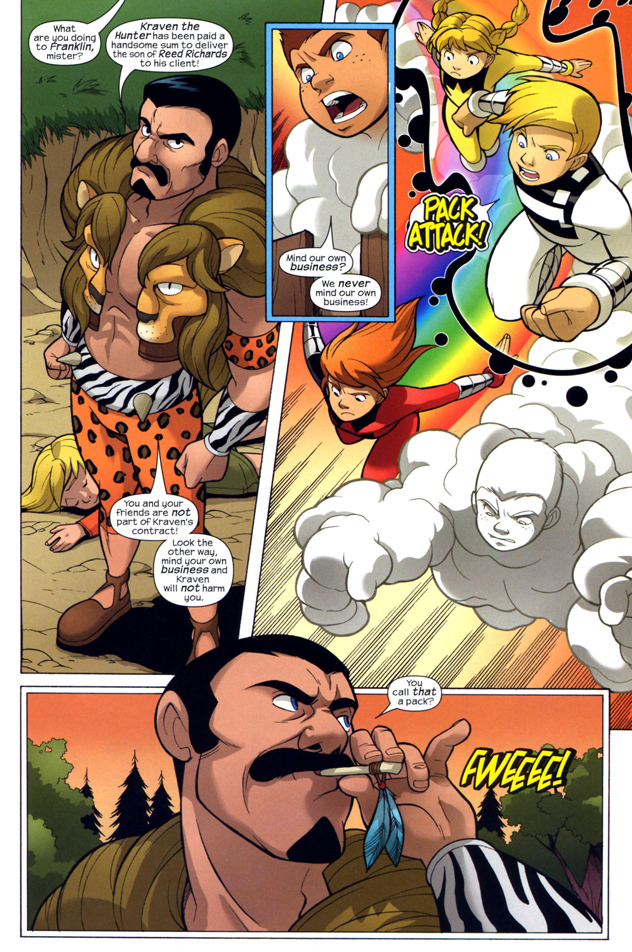 Read online Fantastic Four and Power Pack comic -  Issue #2 - 16