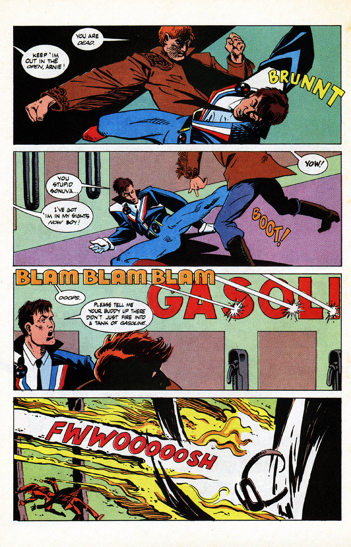 Read online American Flagg! comic -  Issue #38 - 20