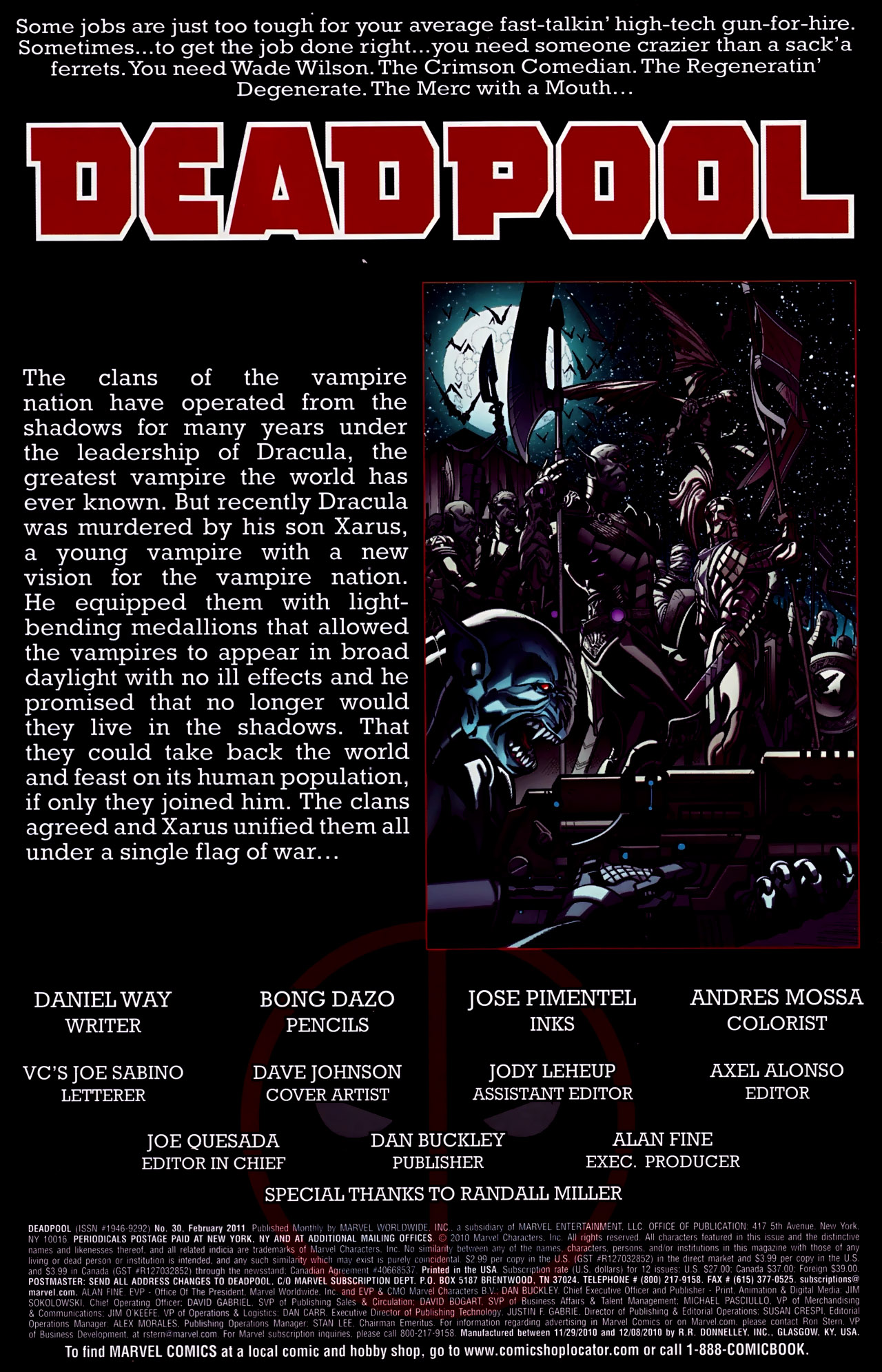 Read online Deadpool (2008) comic -  Issue #30 - 2