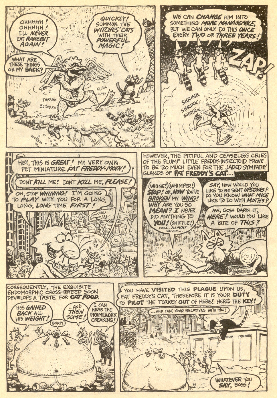 Read online Fat Freddy's Comics and Stories comic -  Issue #1 - 31