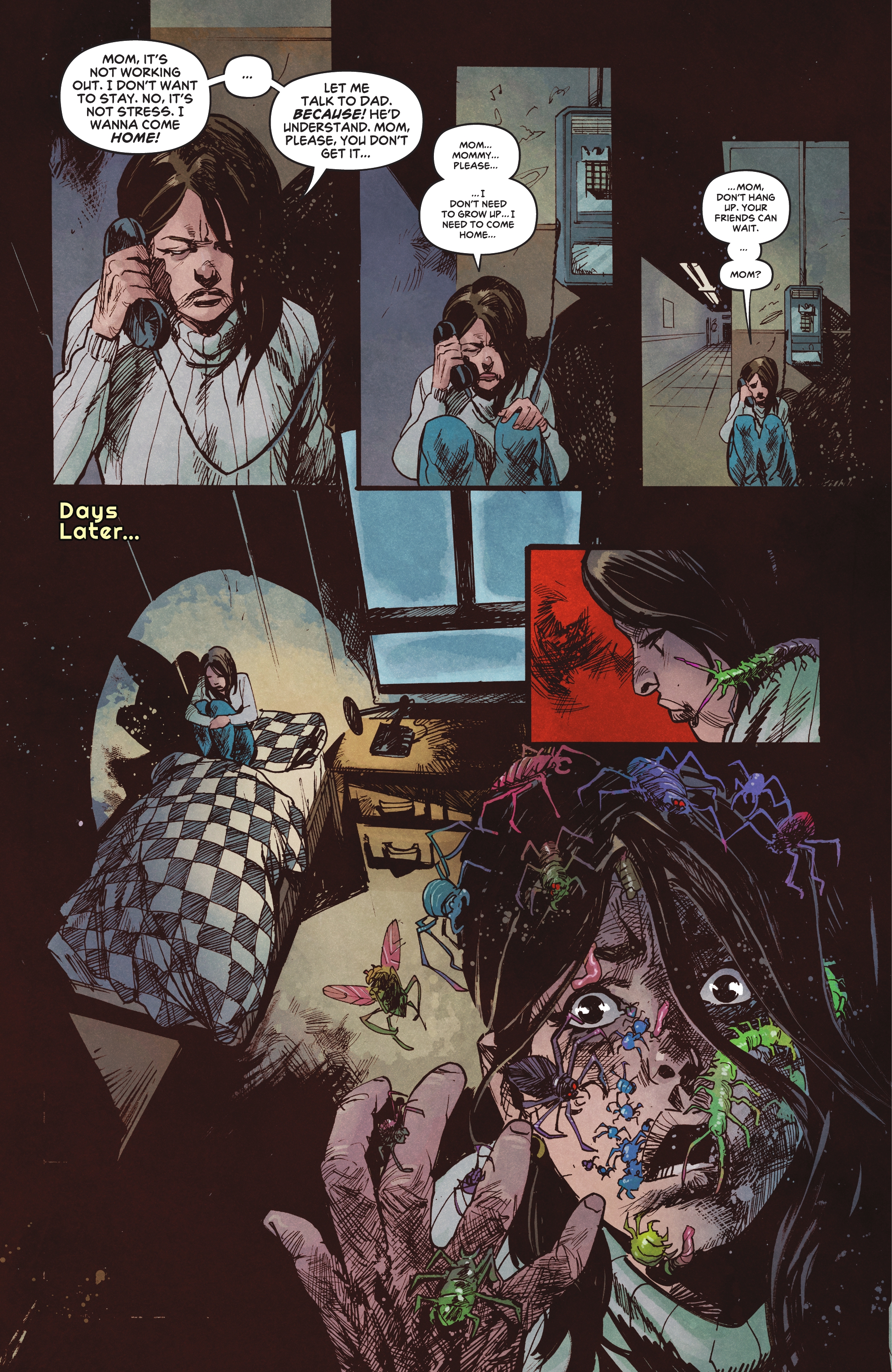 Read online DC Horror Presents: The Conjuring: The Lover comic -  Issue #3 - 12