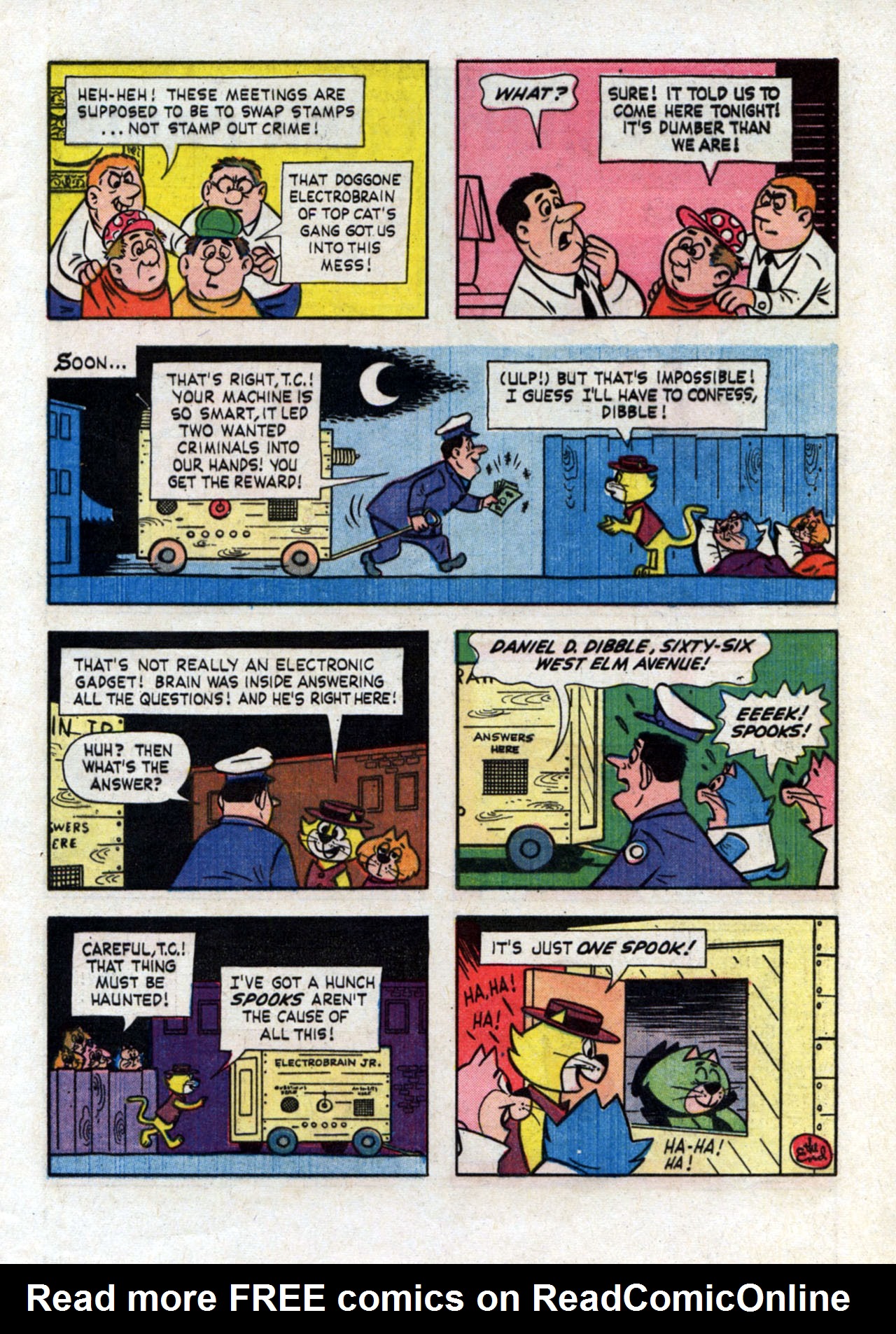Read online Top Cat (1962) comic -  Issue #7 - 9