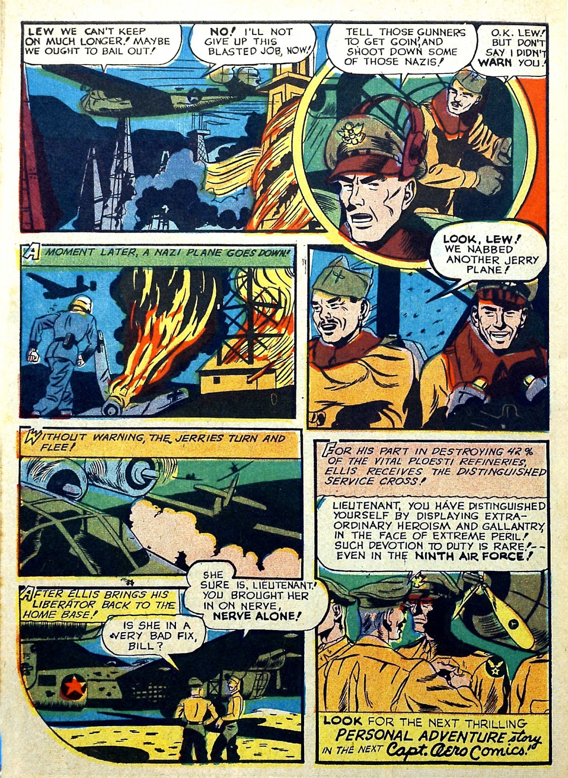 Captain Aero Comics issue 16 - Page 42