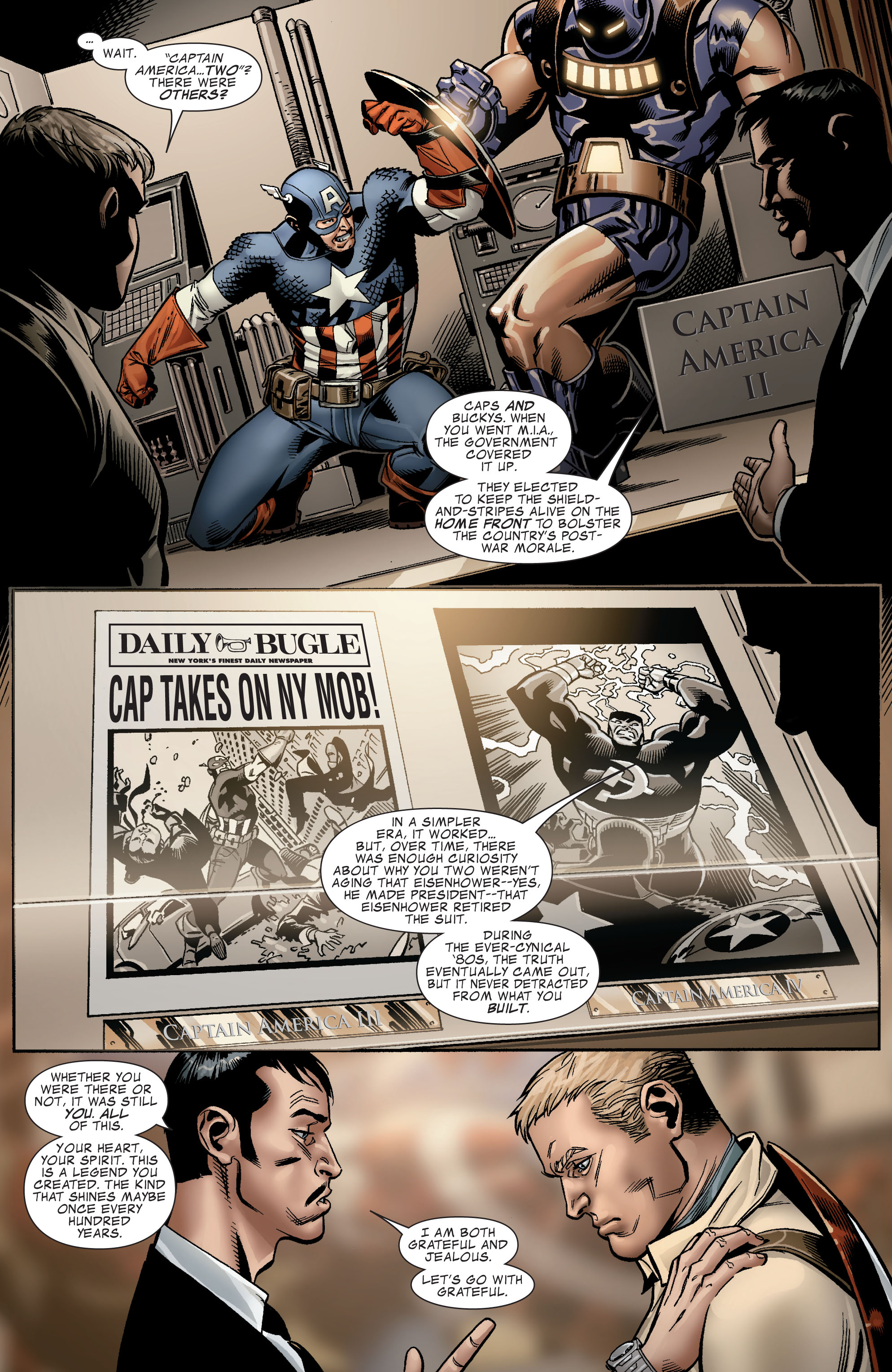 Captain America: Man Out of Time 3 Page 16