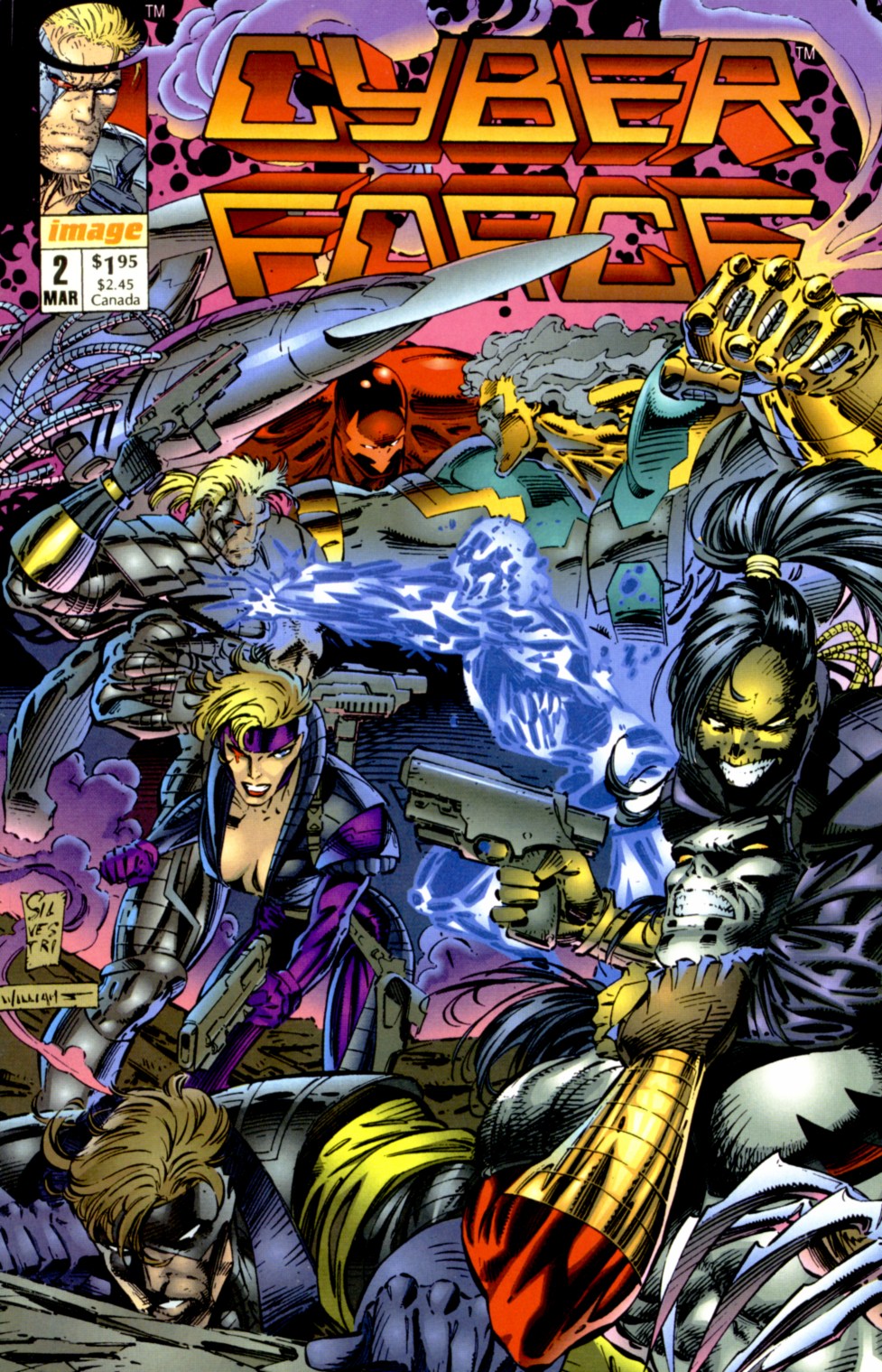 Cyberforce (1992) Issue #2 #3 - English 1