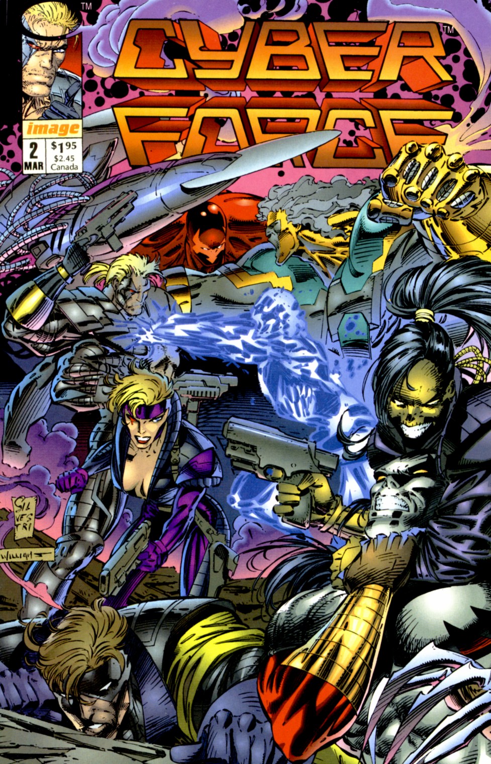 Read online Cyberforce (1992) comic -  Issue #2 - 1