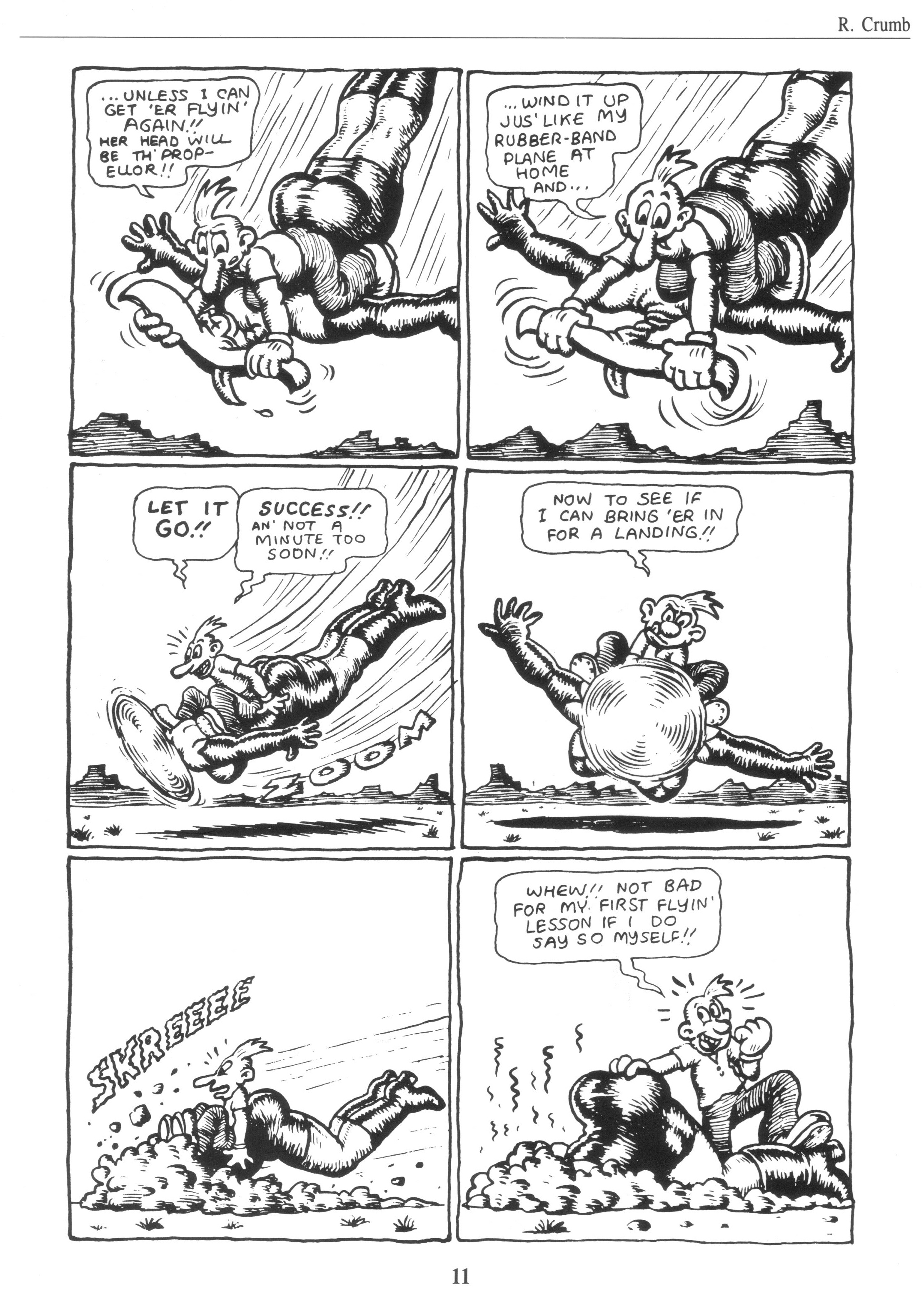 Read online The Complete Crumb Comics comic -  Issue # TPB 6 - 21