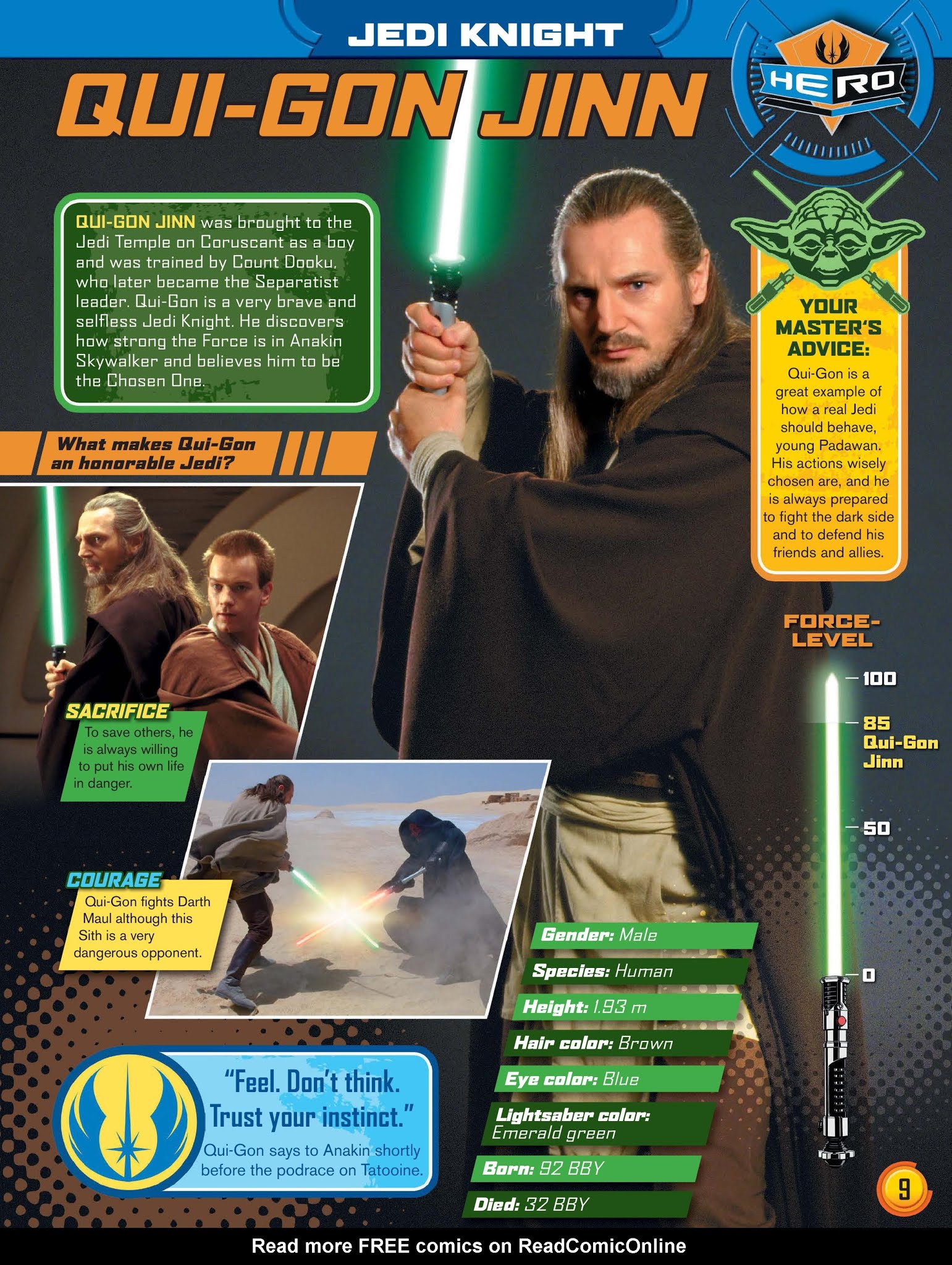 Read online Star Wars Jedi Master Magazine comic -  Issue #1 - 8