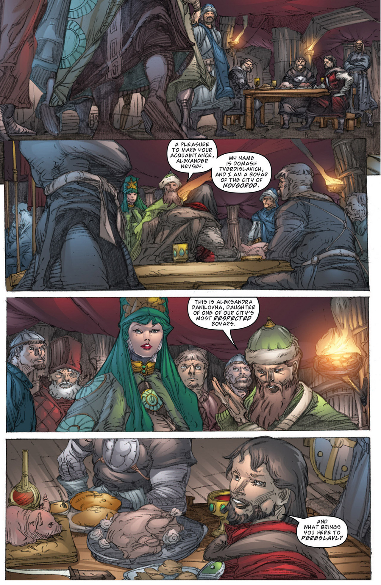 Read online Nevsky: A Hero of the People comic -  Issue # TPB - 52