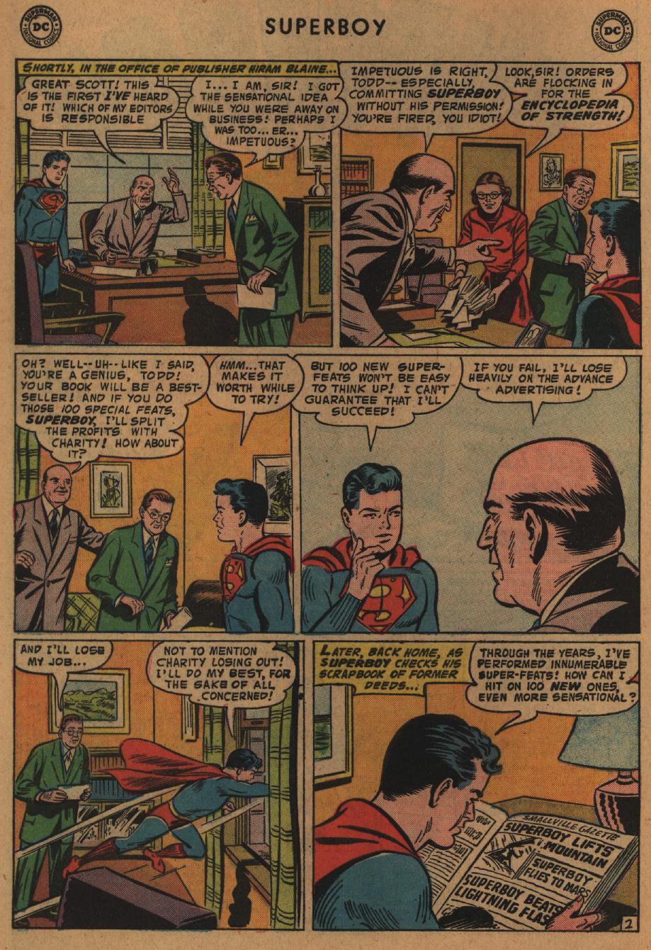 Read online Superboy (1949) comic -  Issue #58 - 3